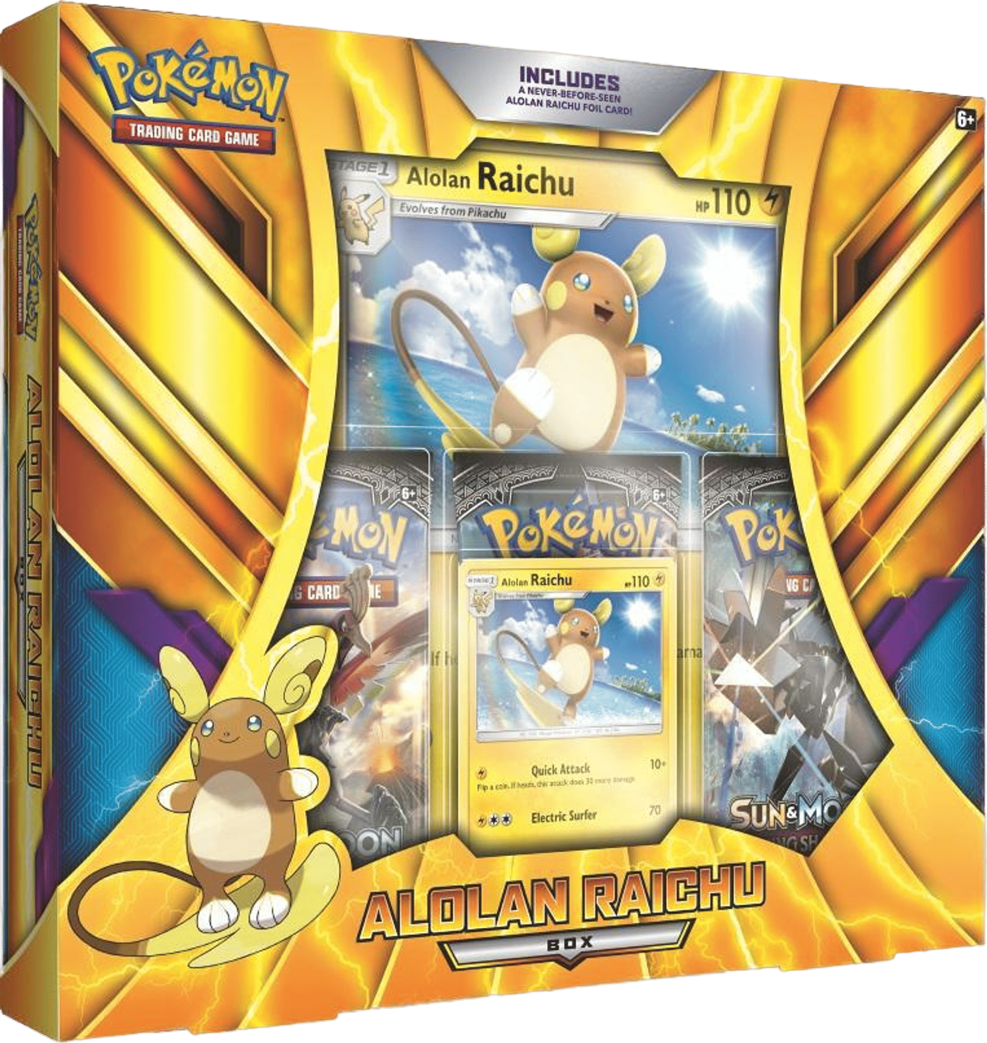 Alolan Raichu Box from Miscellaneous Cards & Products - Pokémon