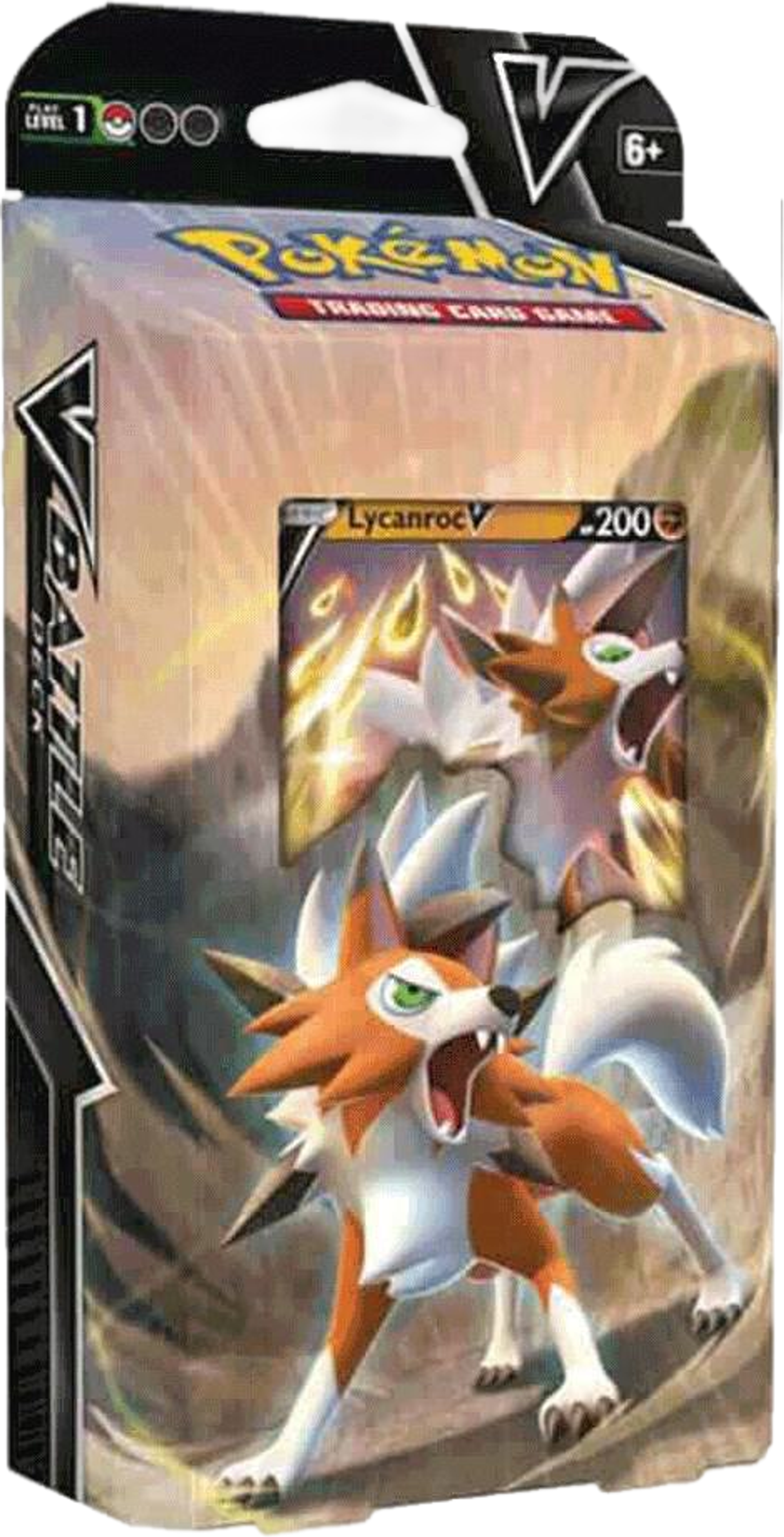 V Battle Deck [Lycanroc V] from Miscellaneous Cards & Products - Pokémon