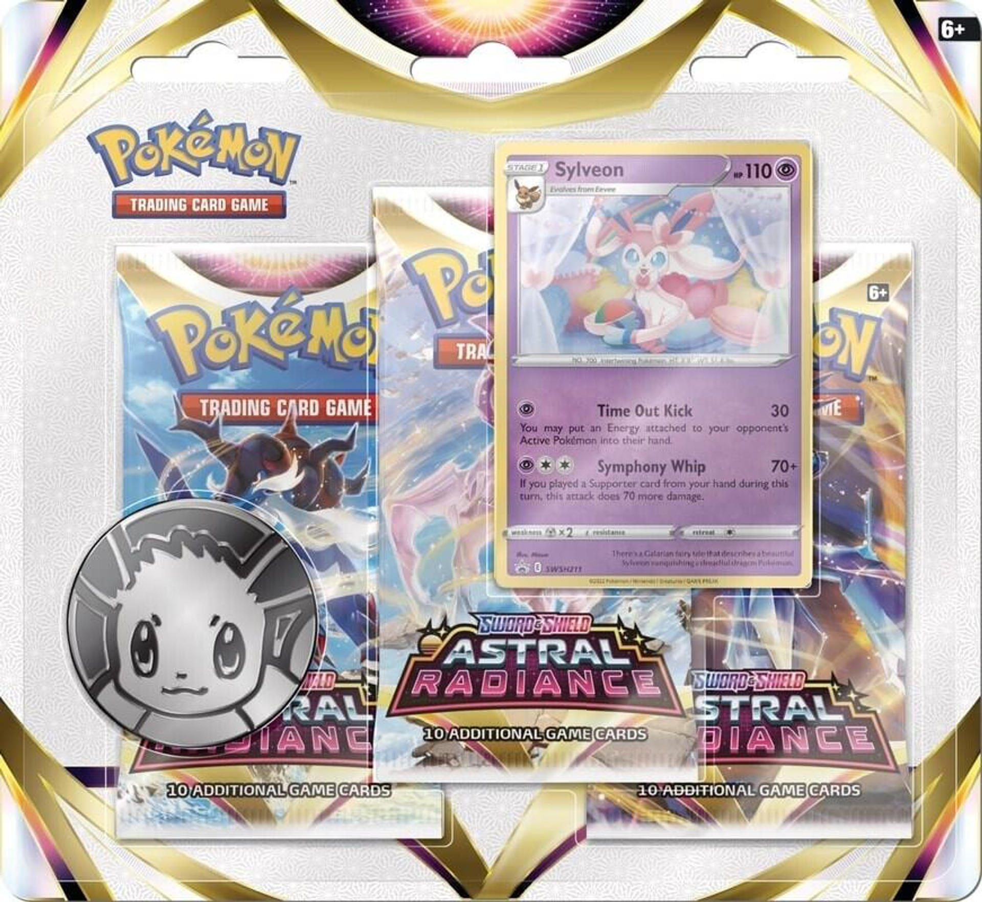 Product image for Astral Radiance 3 Pack Blister [Sylveon]