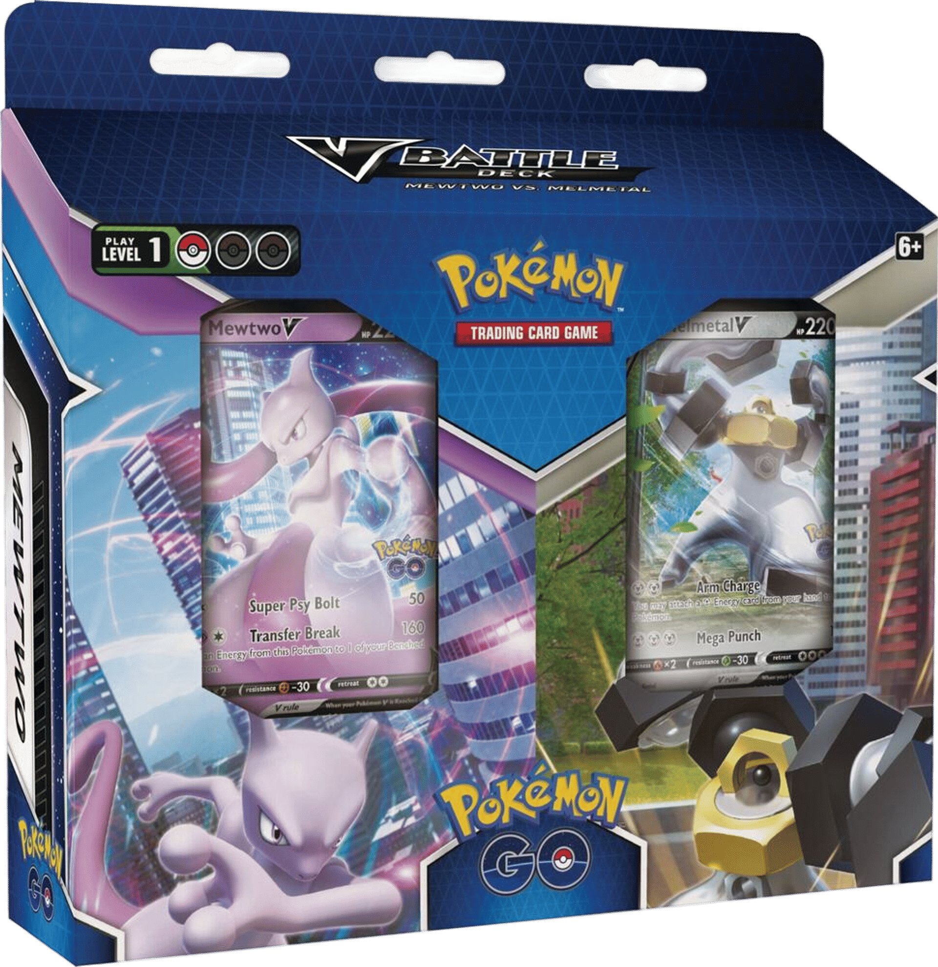 Product image for Pokemon GO V Battle Deck Bundle [Mewtwo V/Melmetal V]