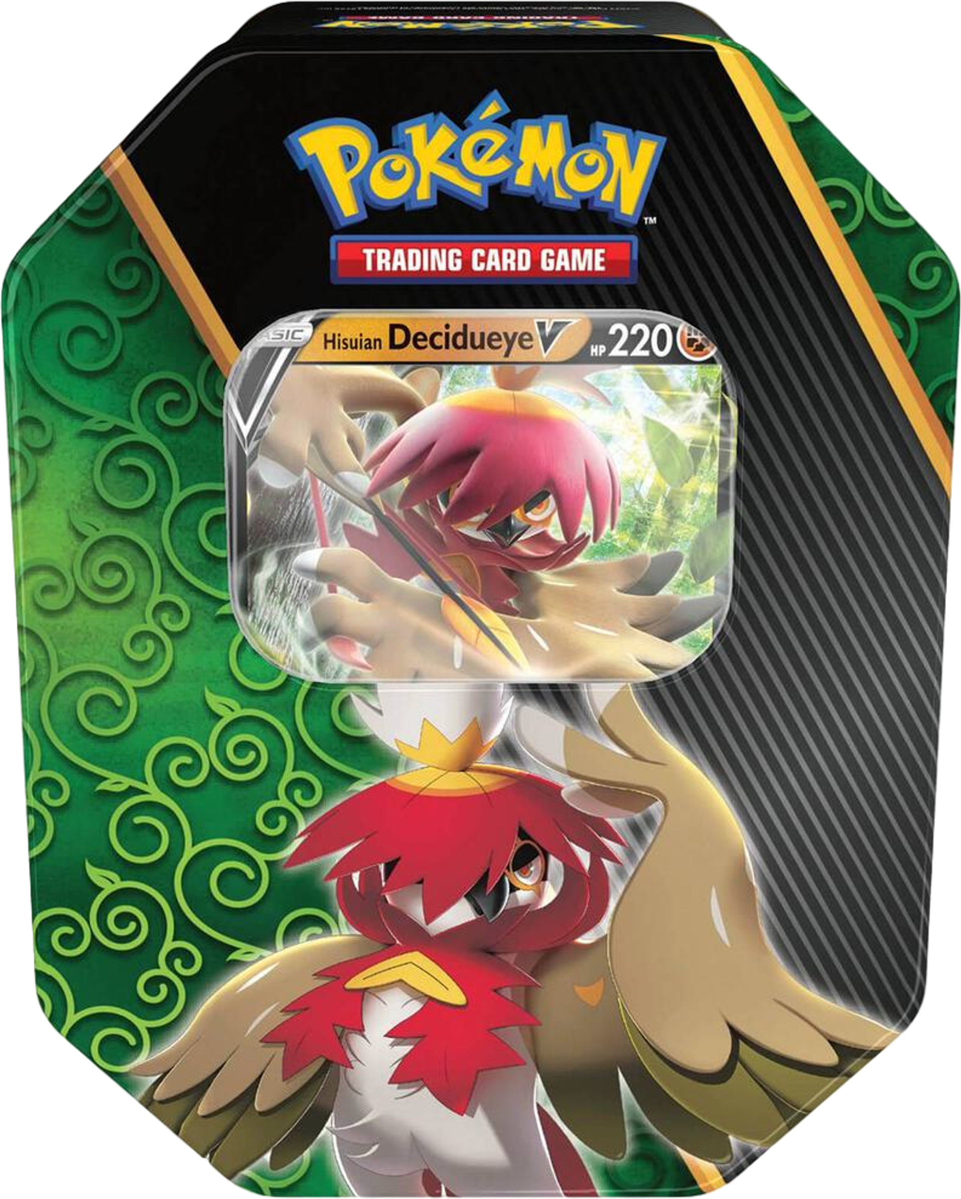 Divergent Powers Tin [Hisuian Decidueye V] (International Version) from Miscellaneous Cards & Products - Pokémon