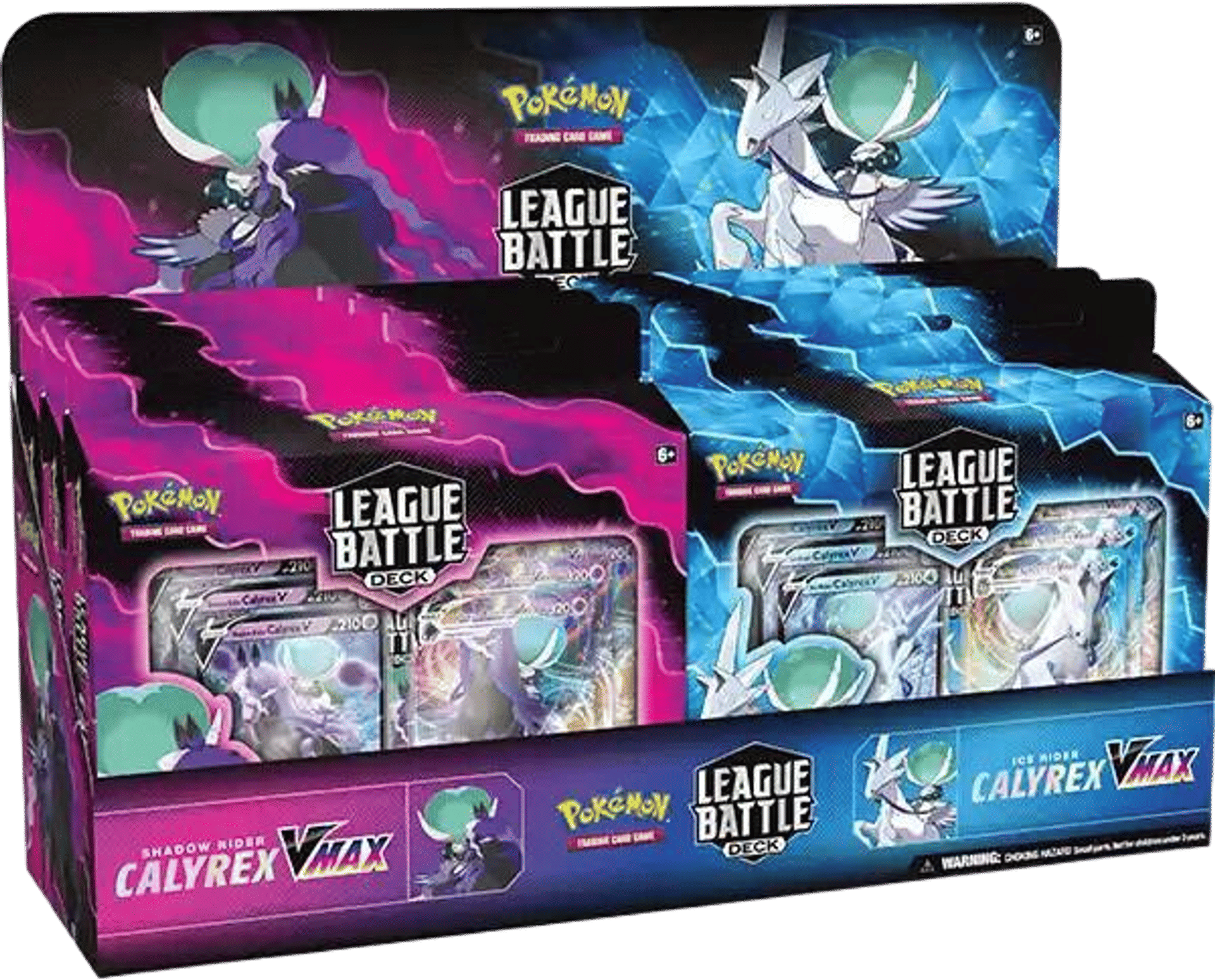 League Battle Deck Display [Shadow Rider/Ice Rider Calyrex VMAX] from Miscellaneous Cards & Products - Pokémon