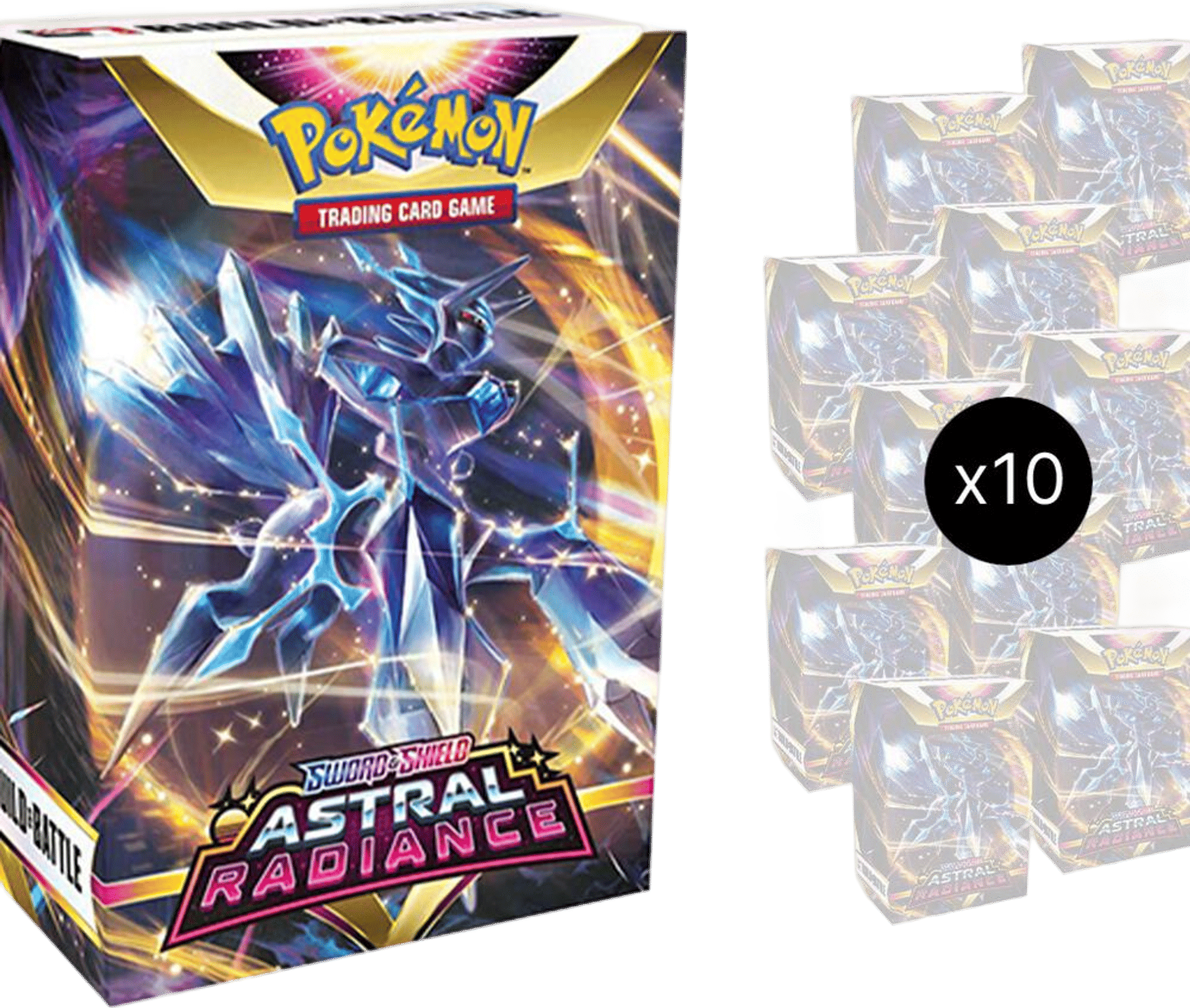Astral Radiance Build & Battle Box Display from SWSH10: Astral Radiance - Pokémon