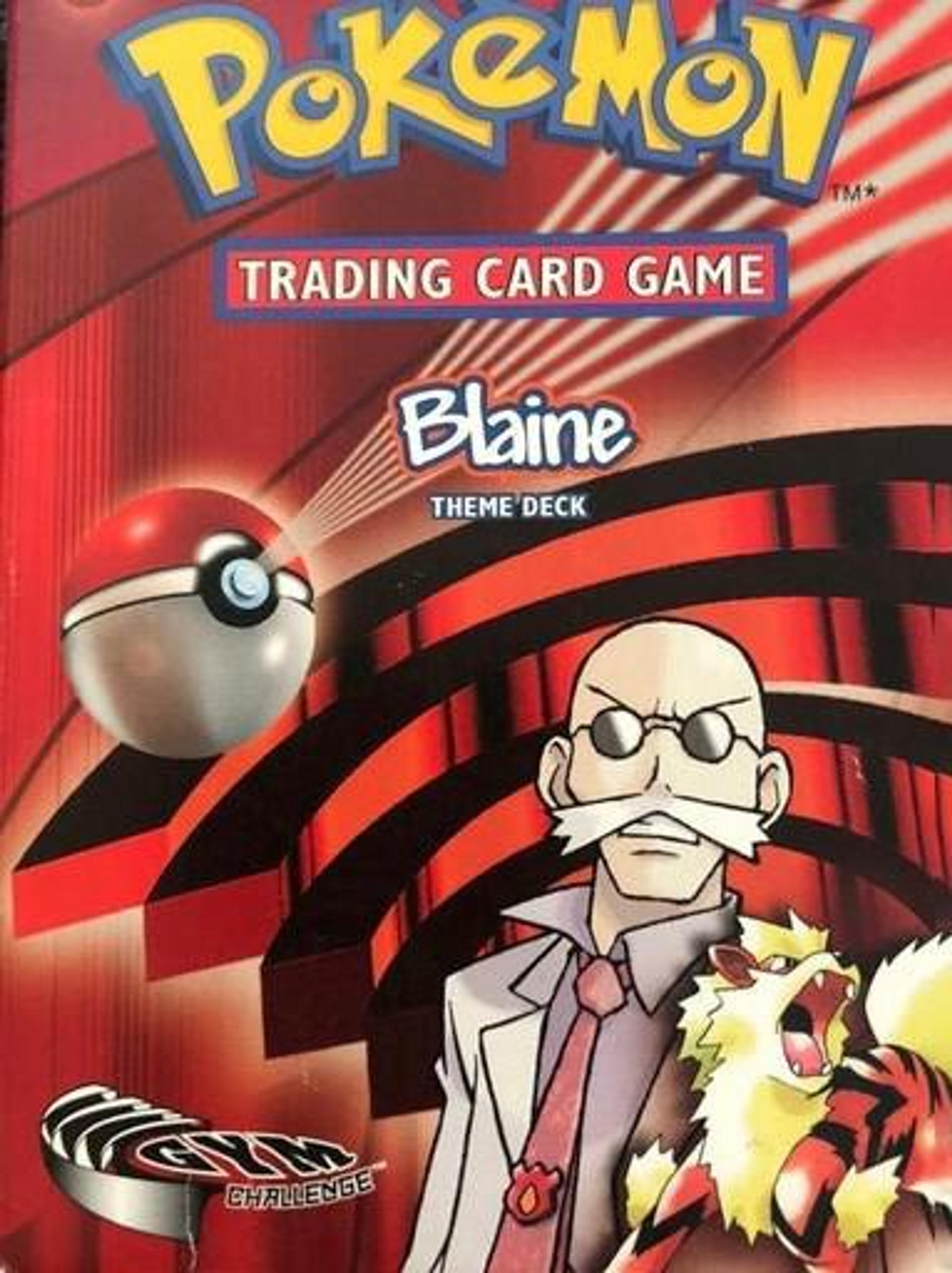 Product image for Gym Challenge Theme Deck - "Blaine"