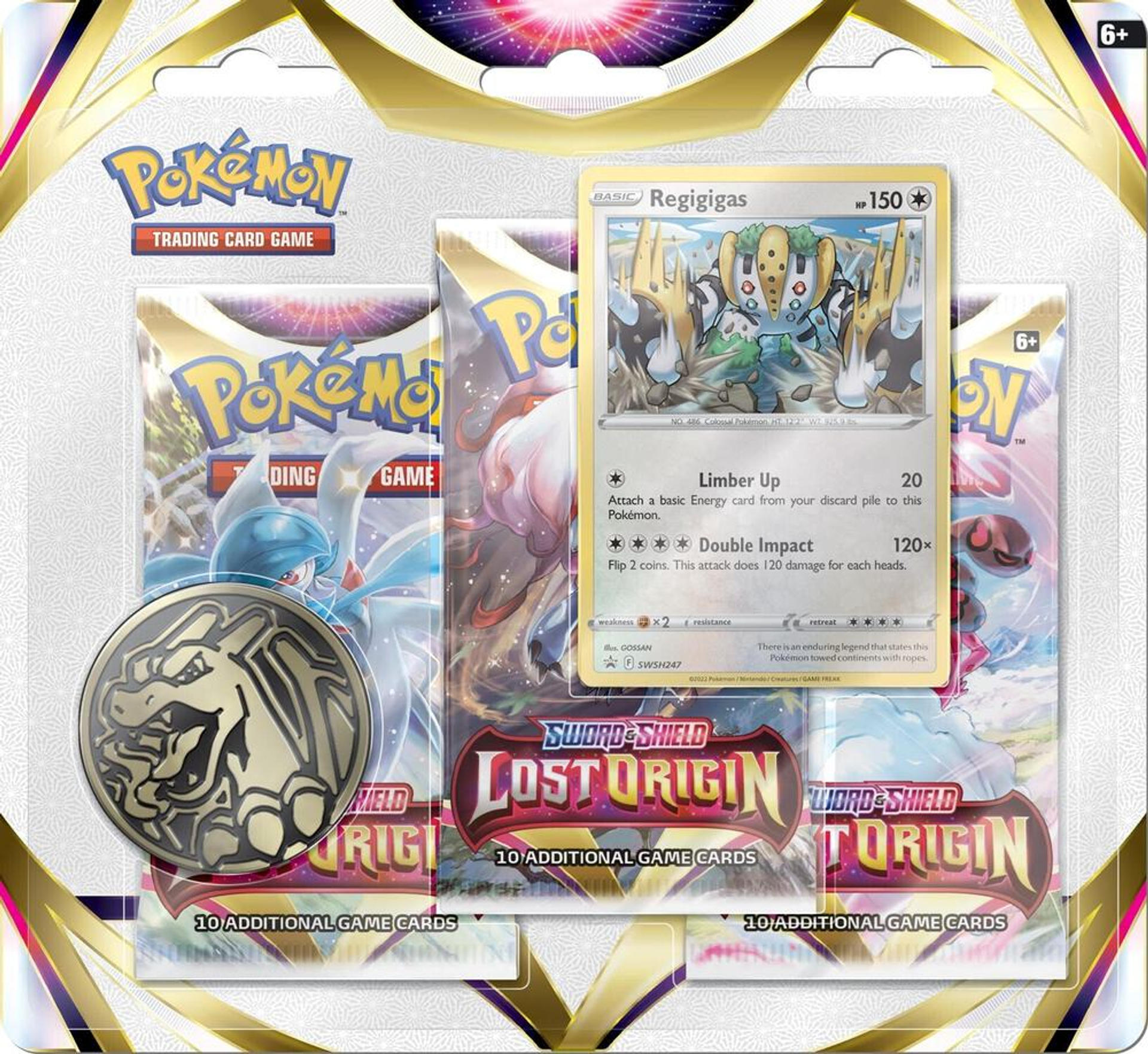 Product image for Blister 3-Pack de Origine Perdue: Regigigas