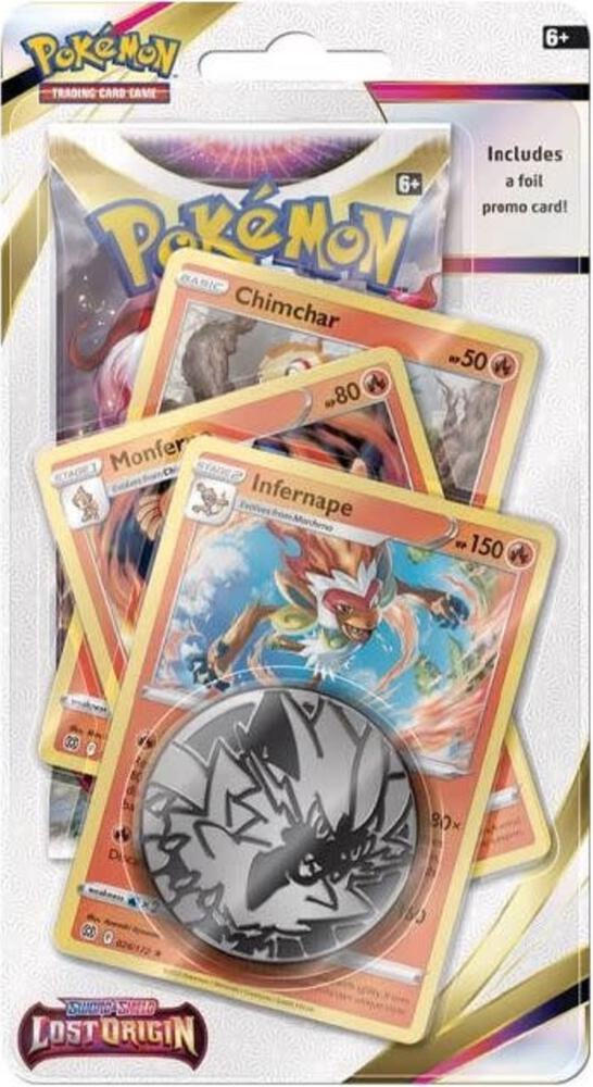 Lost Origin Premium Checklane Blister [Infernape] — SWSH11: Lost Origin — Pokemon