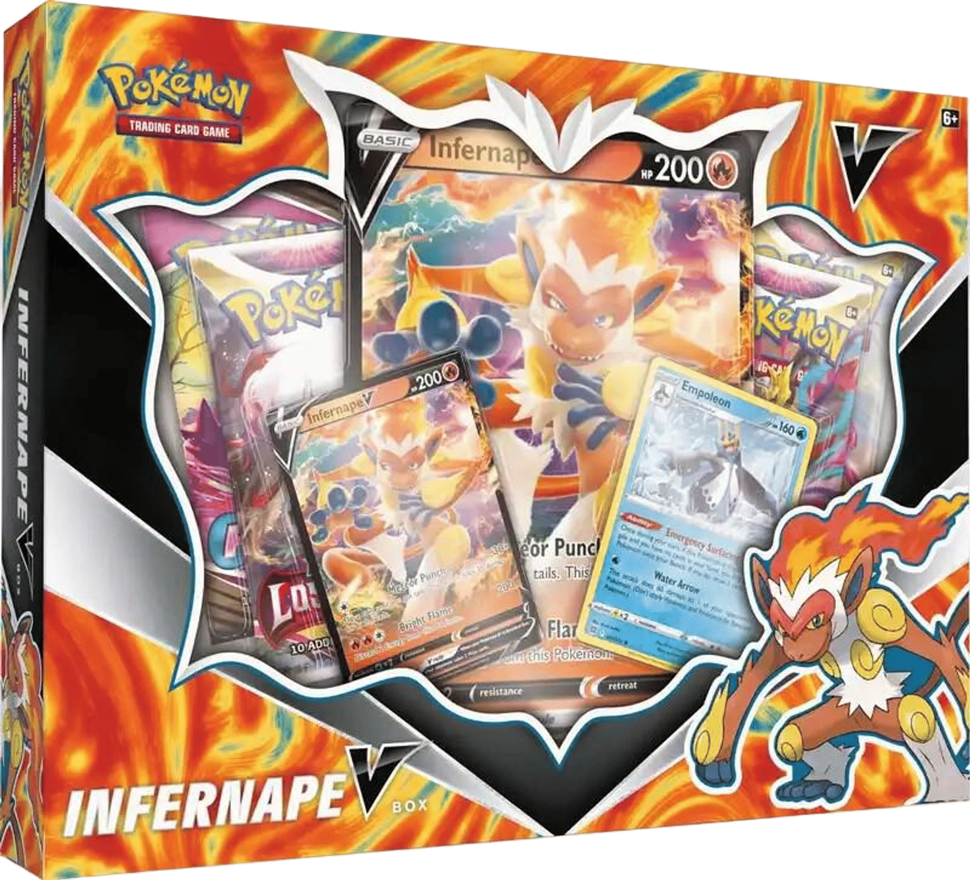 Infernape V Box from Miscellaneous Cards & Products - Pokémon