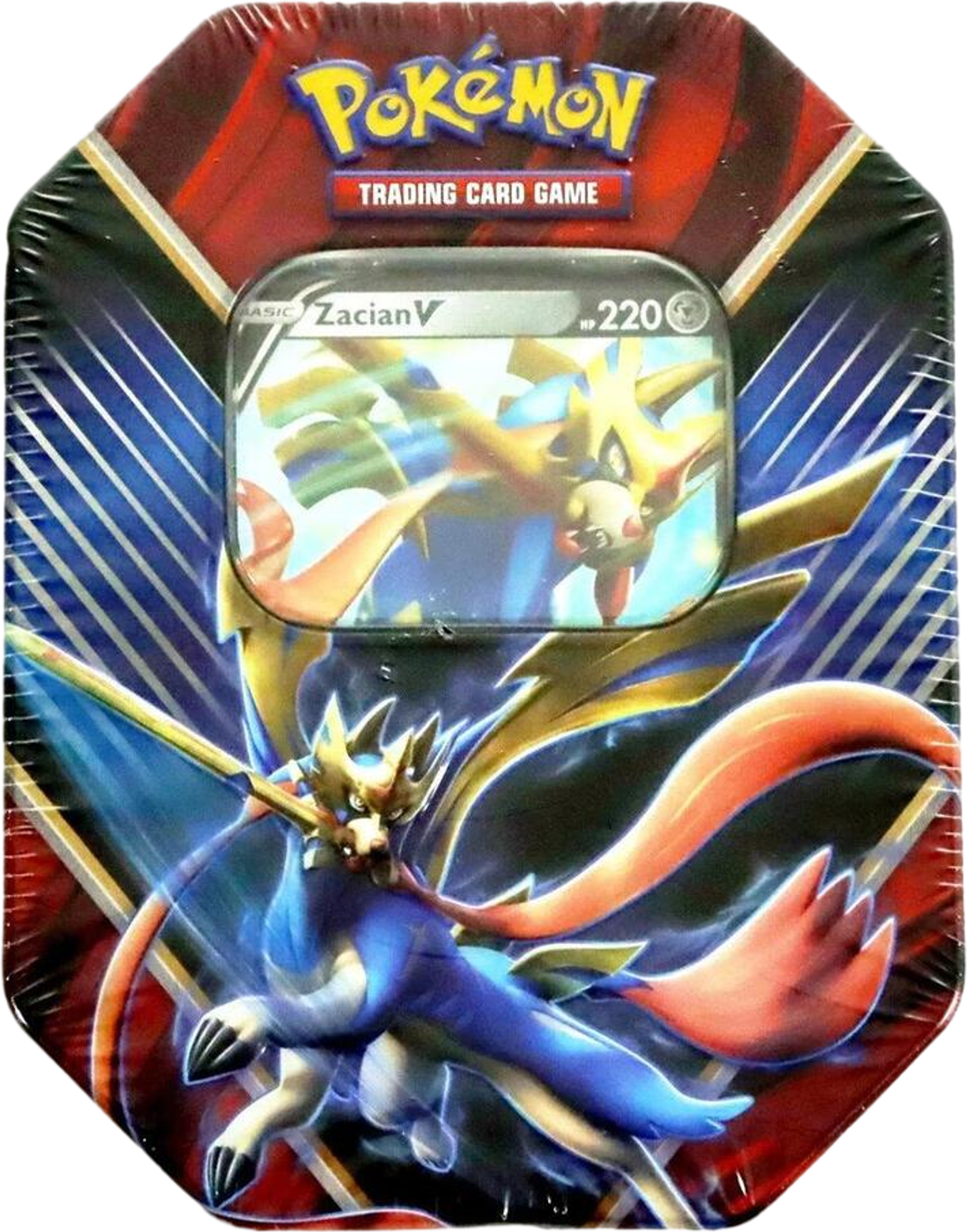 Product image for Legends of Galar Tin [Zacian V] (International Version)