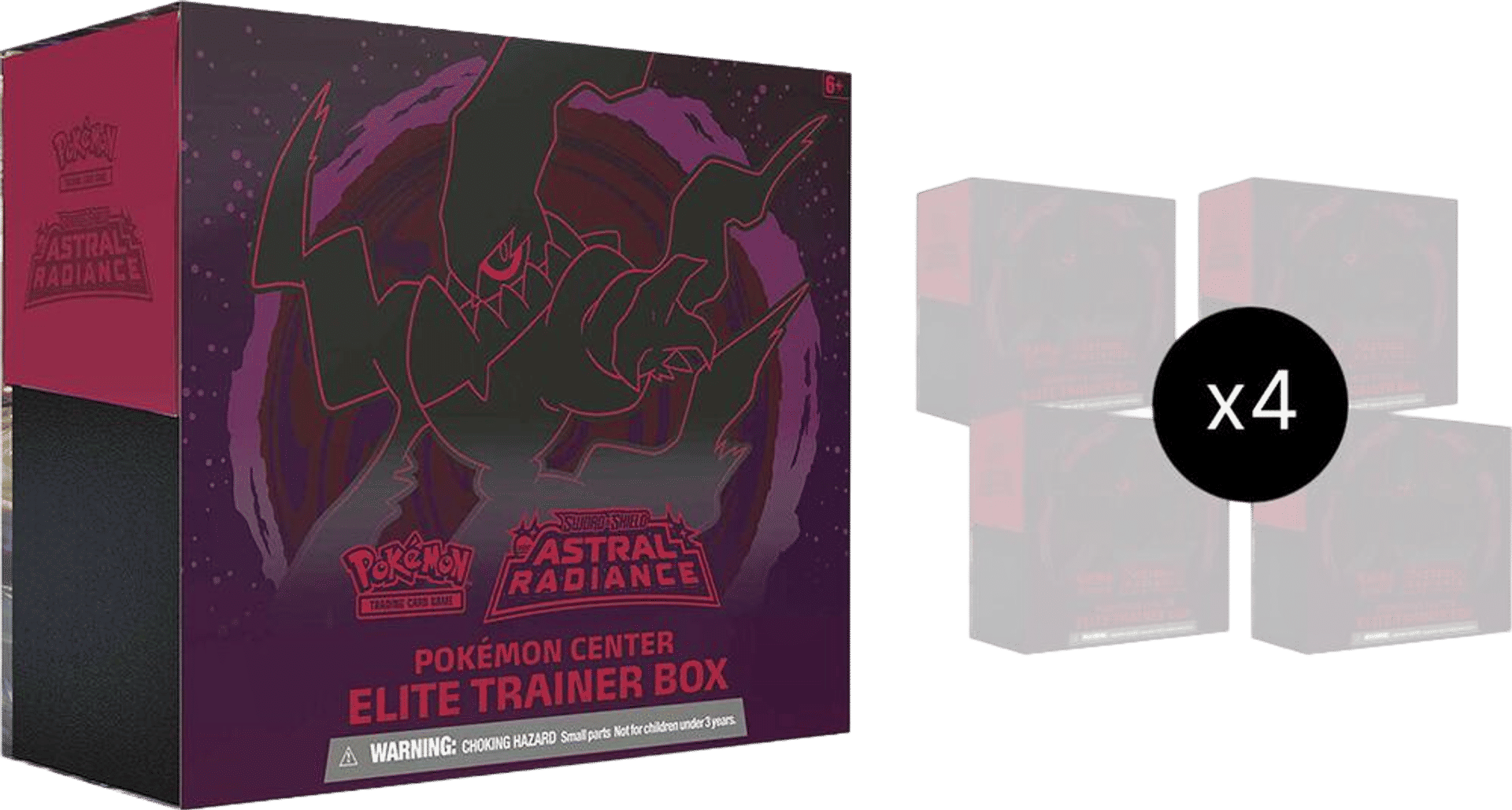 Product image for Astral Radiance Pokemon Center Elite Trainer Box Case (Exclusive)