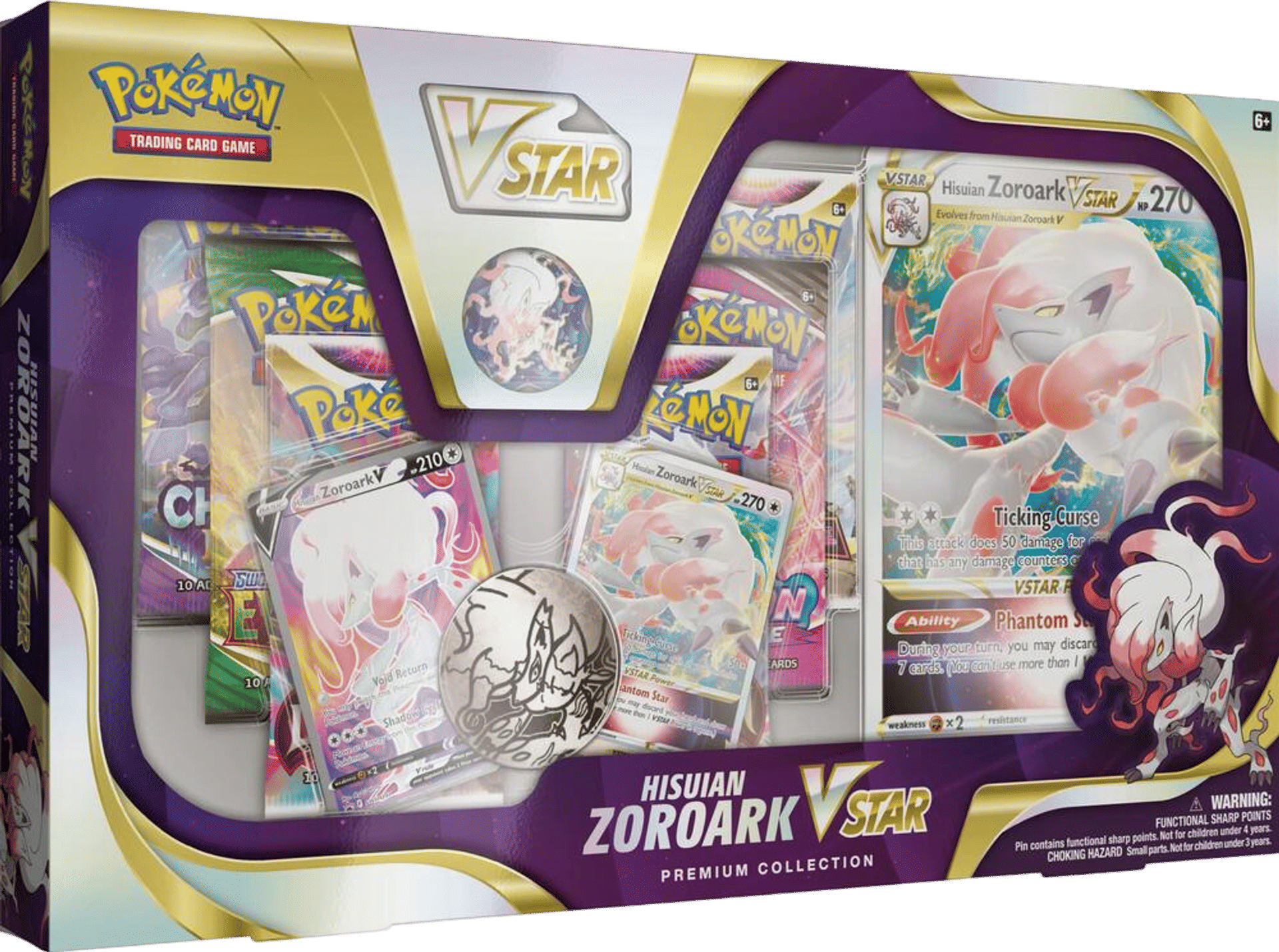 Product image for Collection Zoroark de Hisui VSTAR Premium