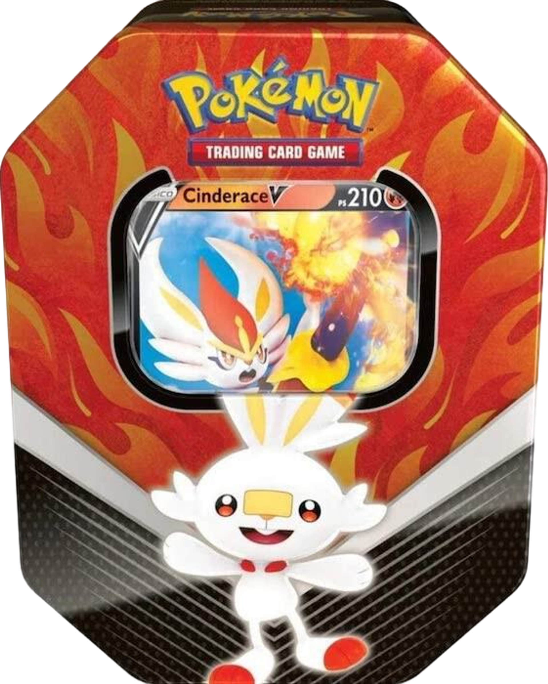 Galar Partners International Tin [Cinderace V] from SWSH01: Sword & Shield Base Set - Pokémon