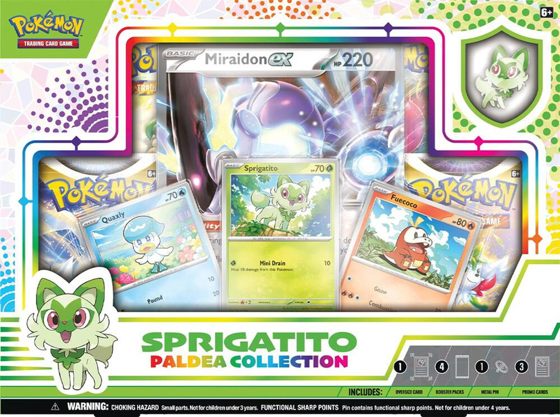 Paldea Collection [Sprigatito/Miraidon ex] from Miscellaneous Cards & Products - Pokémon