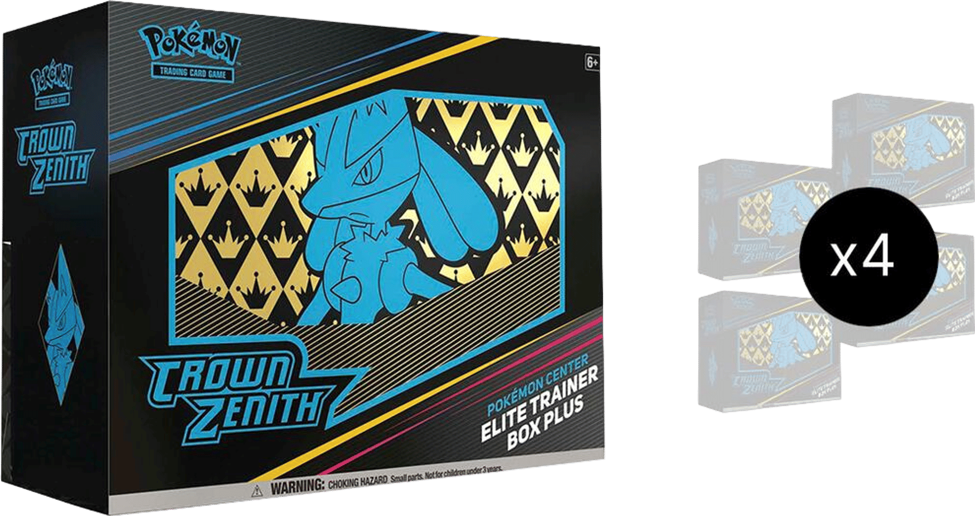 Crown Zenith Pokemon Center Elite Trainer Box Plus Case from Crown Zenith - Pokémon