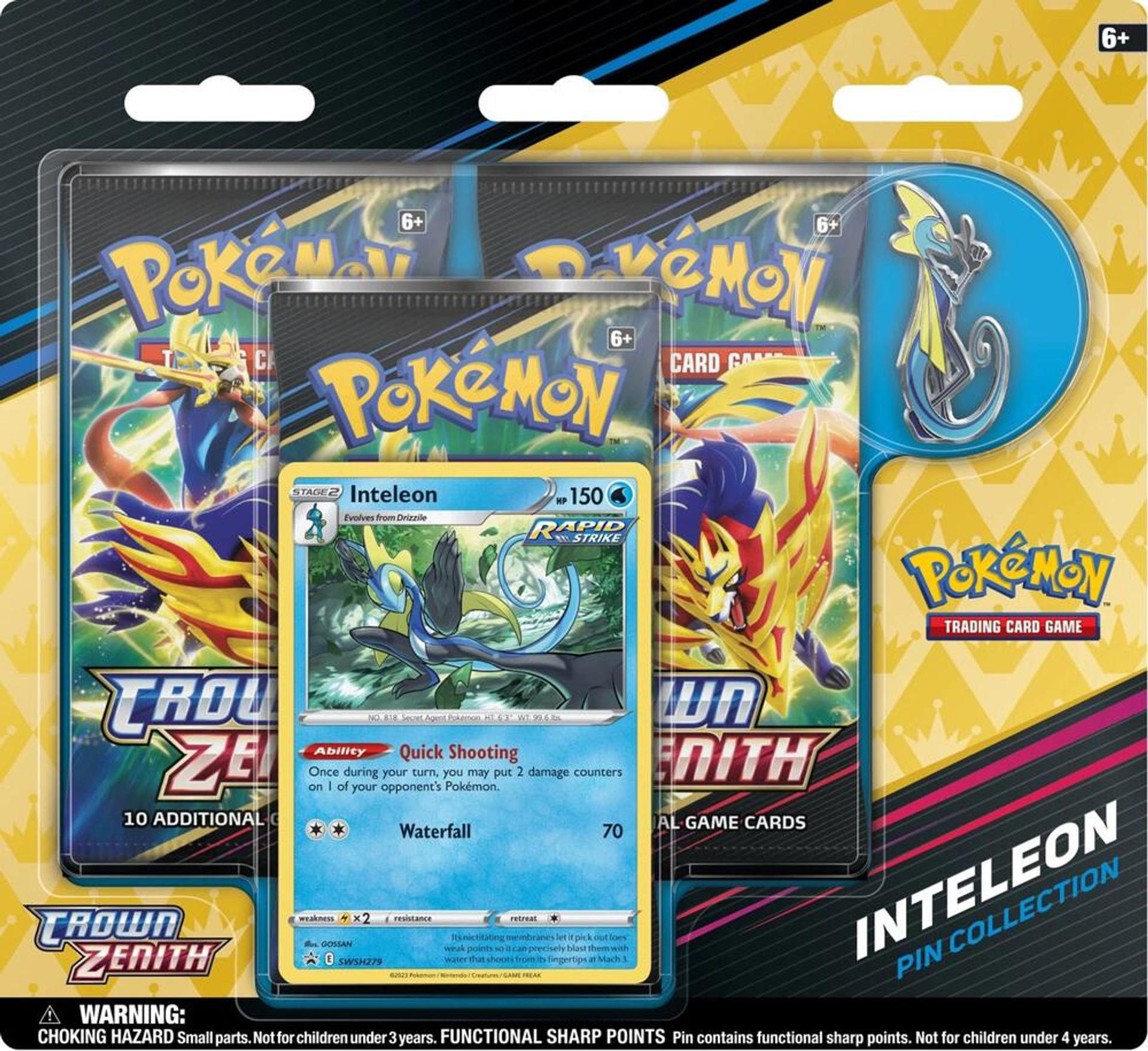 Crown Zenith Pin Collection [Inteleon] from Crown Zenith - Pokémon