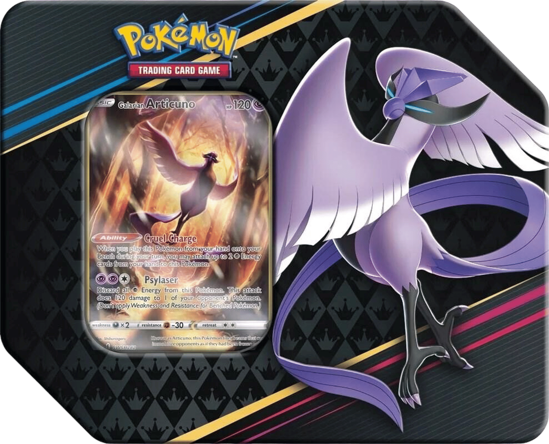 Crown Zenith Tin [Galarian Articuno] from Crown Zenith - Pokémon