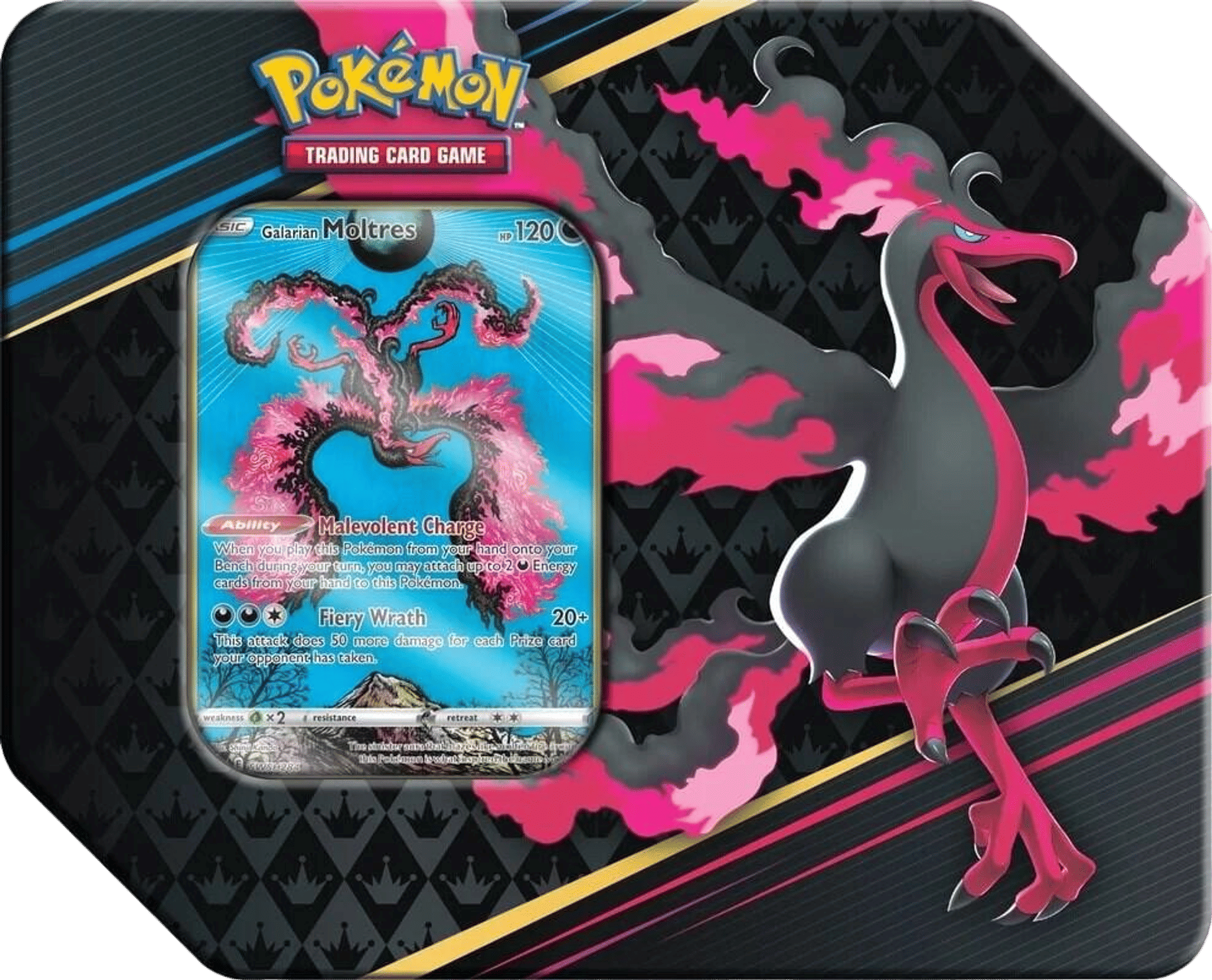Crown Zenith Tin [Galarian Moltres] from Crown Zenith - Pokémon