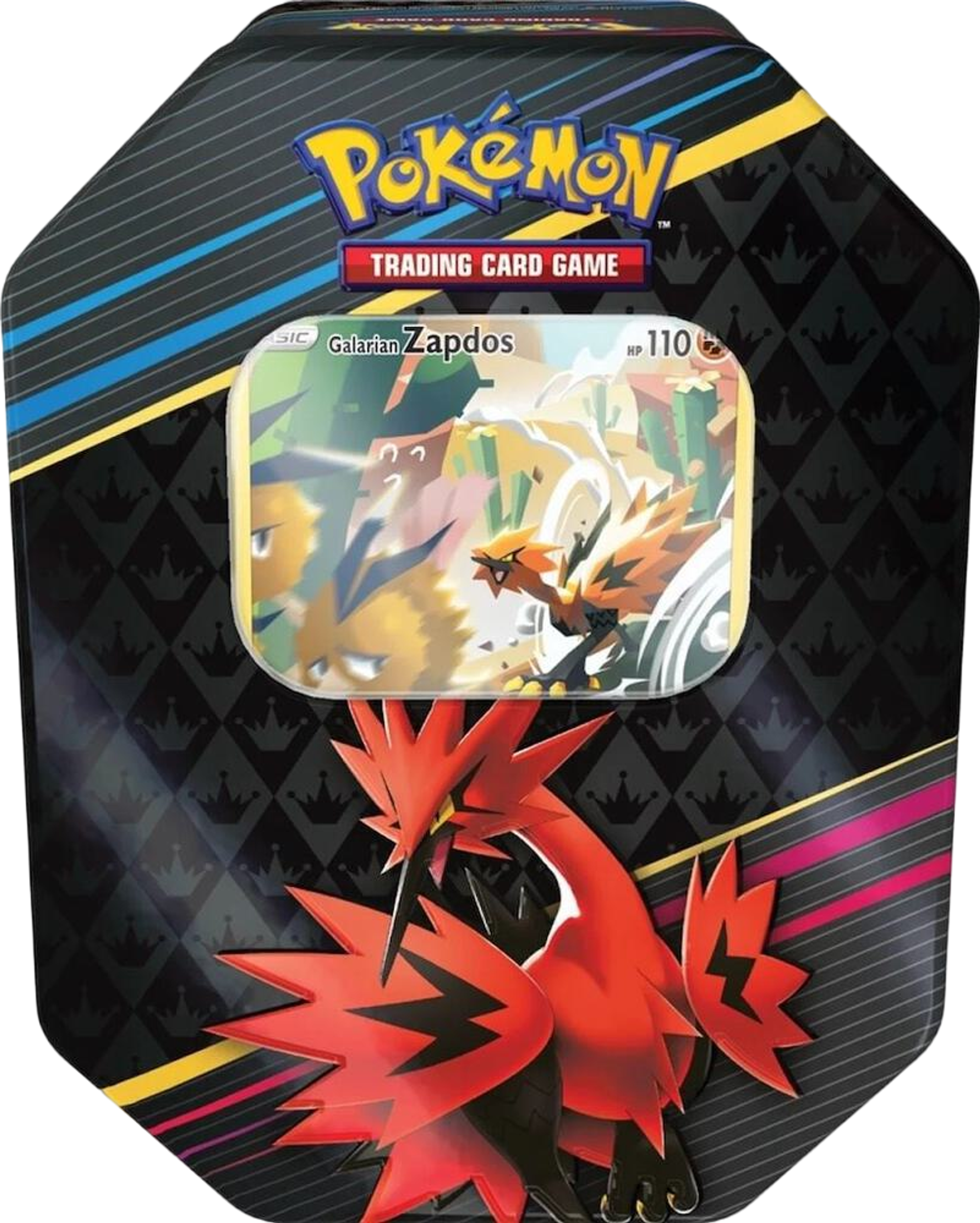 Crown Zenith Tin [Galarian Zapdos] (International Version) from Crown Zenith - Pokémon