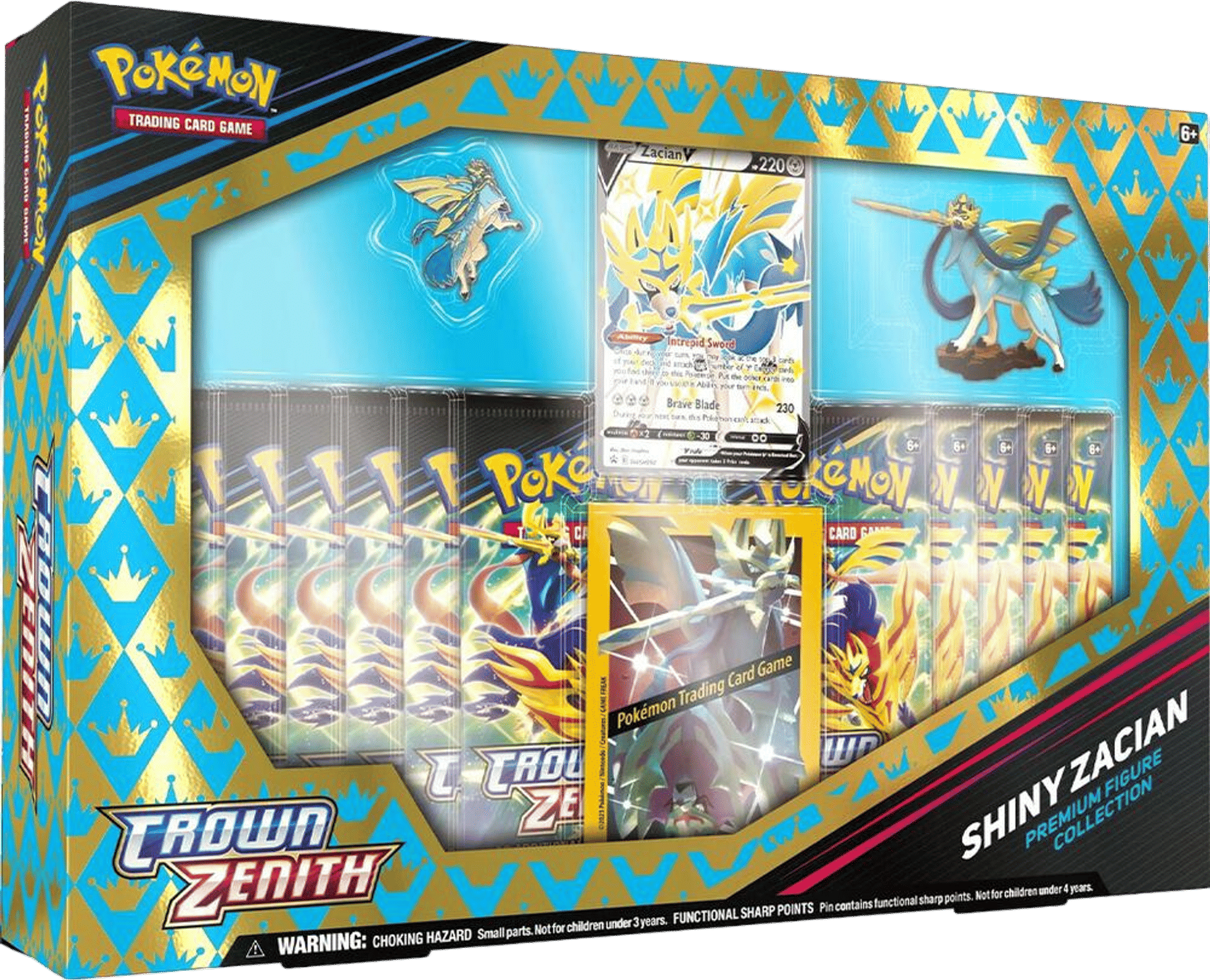 Crown Zenith Premium Figure Collection [Shiny Zacian] from Crown Zenith - Pokémon