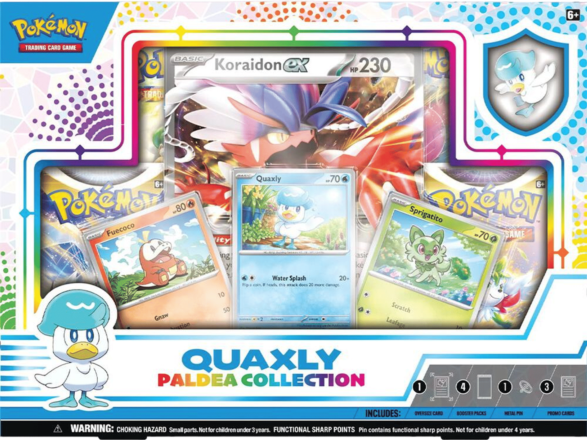 Product image for Paldea Collection [Quaxly/Koraidon ex]