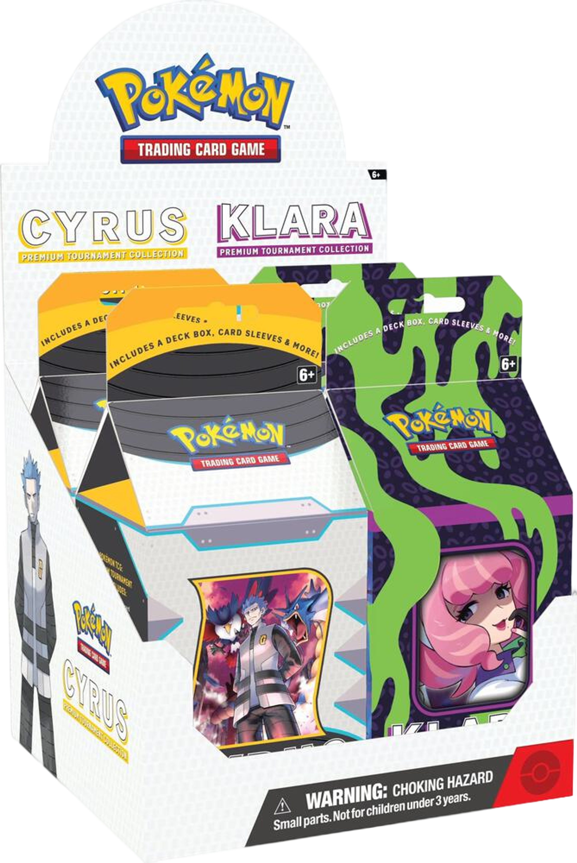 Cyrus/Klara Premium Tournament Collection Display from Miscellaneous Cards & Products - Pokémon