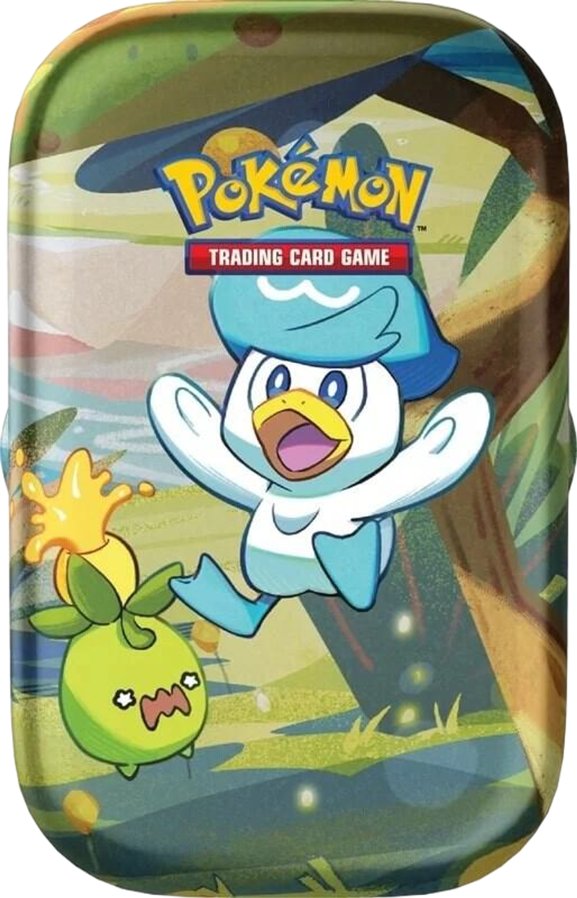 Paldea Friends Mini Tin [Quaxly & Smoliv] from Miscellaneous Cards & Products - Pokémon