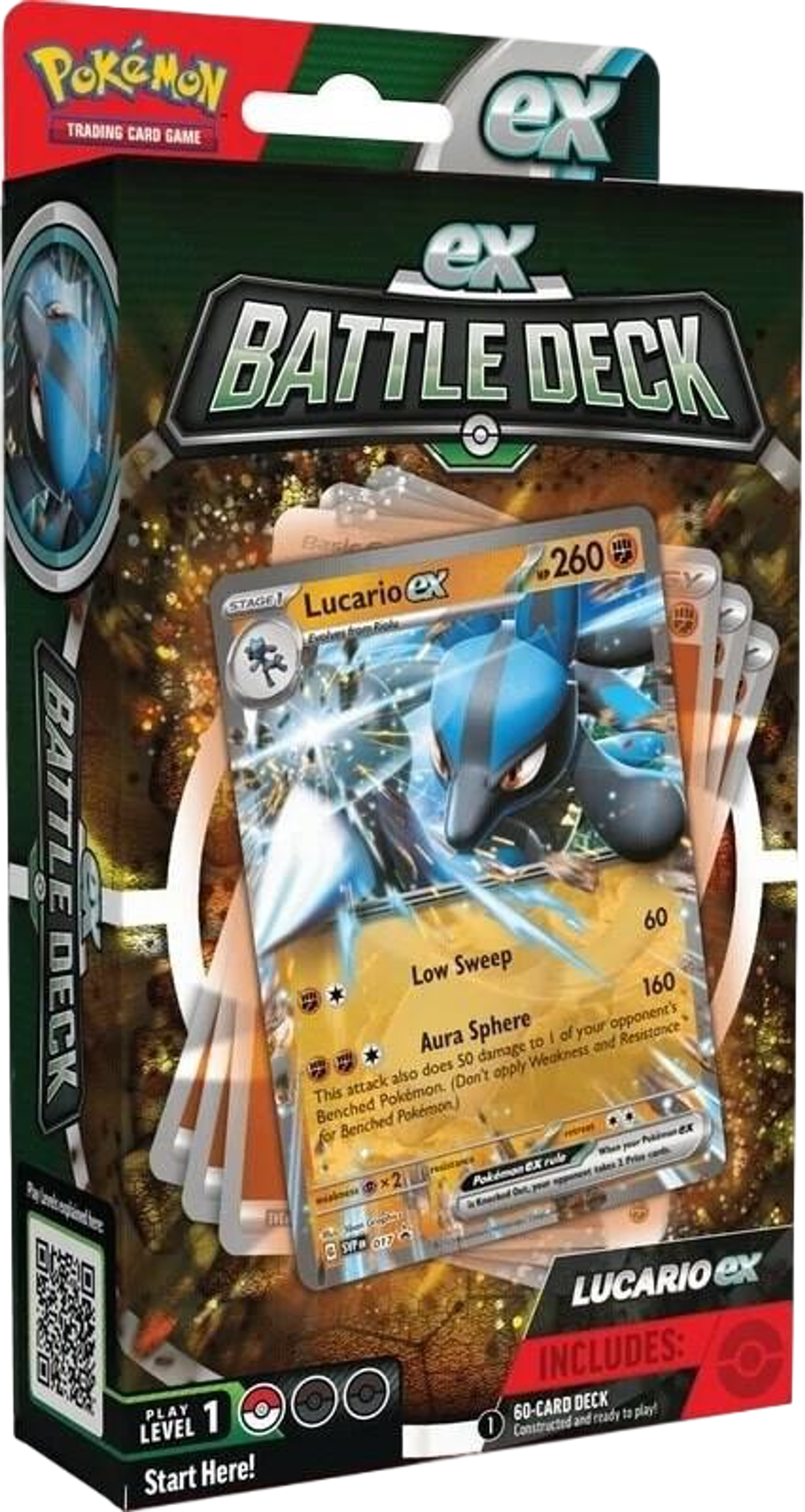 ex Battle Deck [Lucario ex] from Miscellaneous Cards & Products - Pokémon