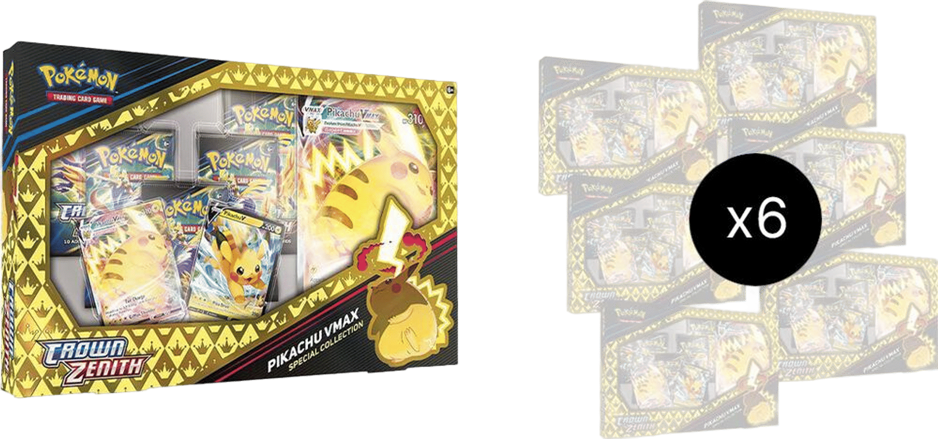 Pikachu VMAX Special Collection Case from Crown Zenith - Pokémon