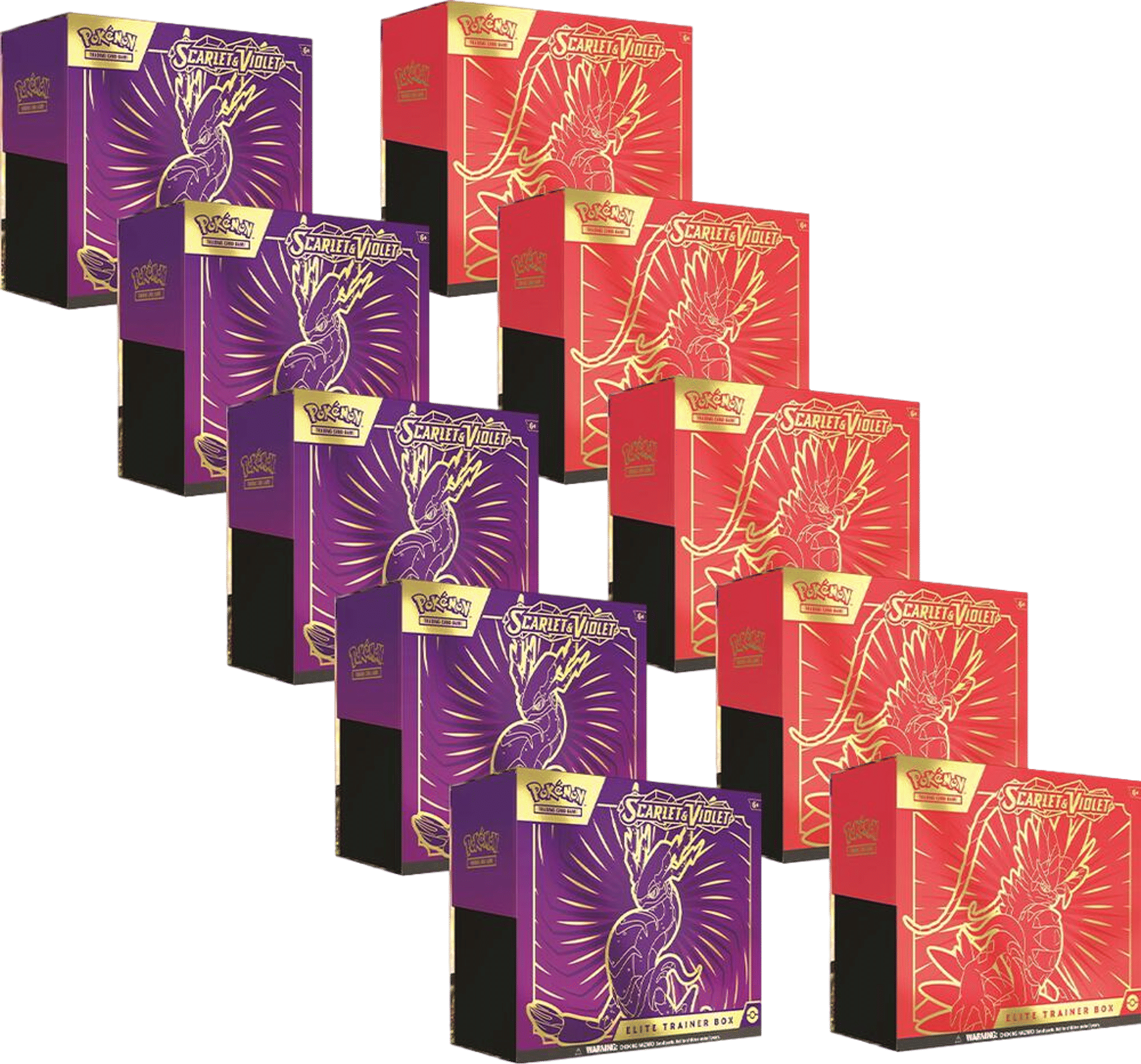 Product image for Case de 10 Coffret Dresseur d'Élite de Écarlate et Violet