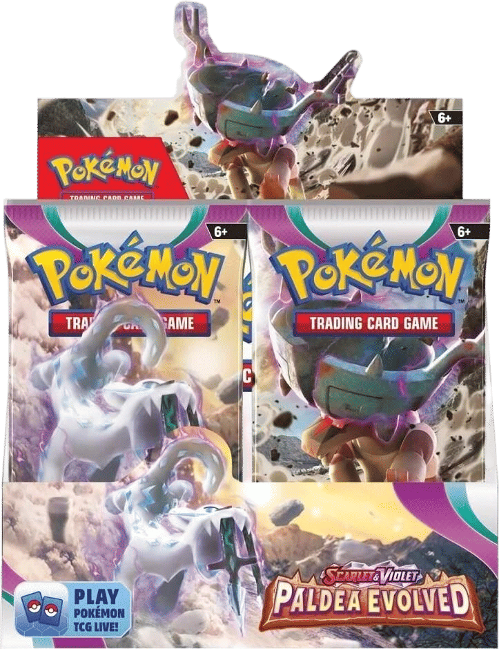 Paldea Evolved Booster Box — SV02: Paldea Evolved — Pokemon