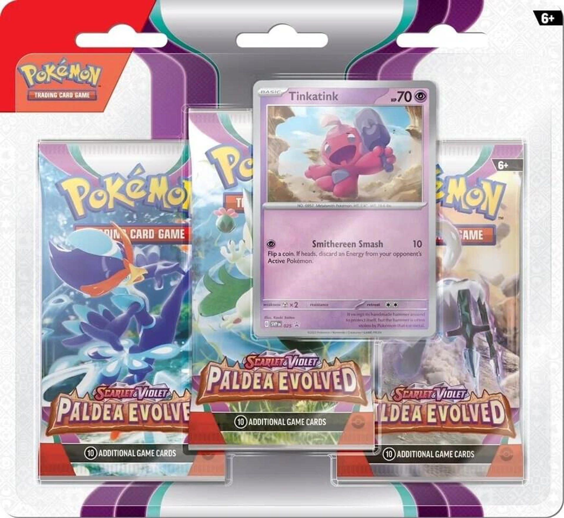 Product image for Blister 3-Pack de Évolutions à Paldea: Forgerette