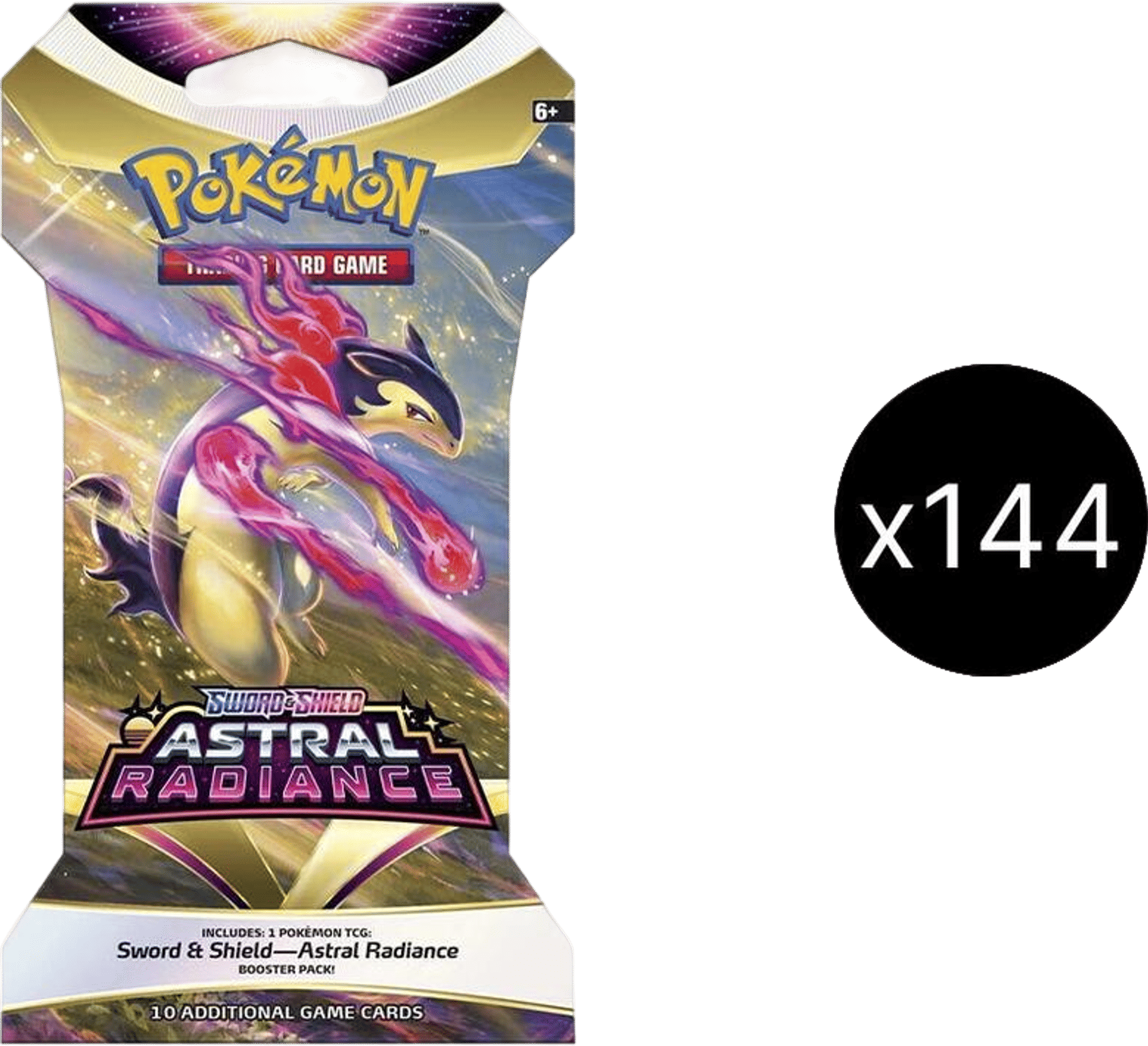 Product image for Astral Radiance Sleeved Booster Pack Case