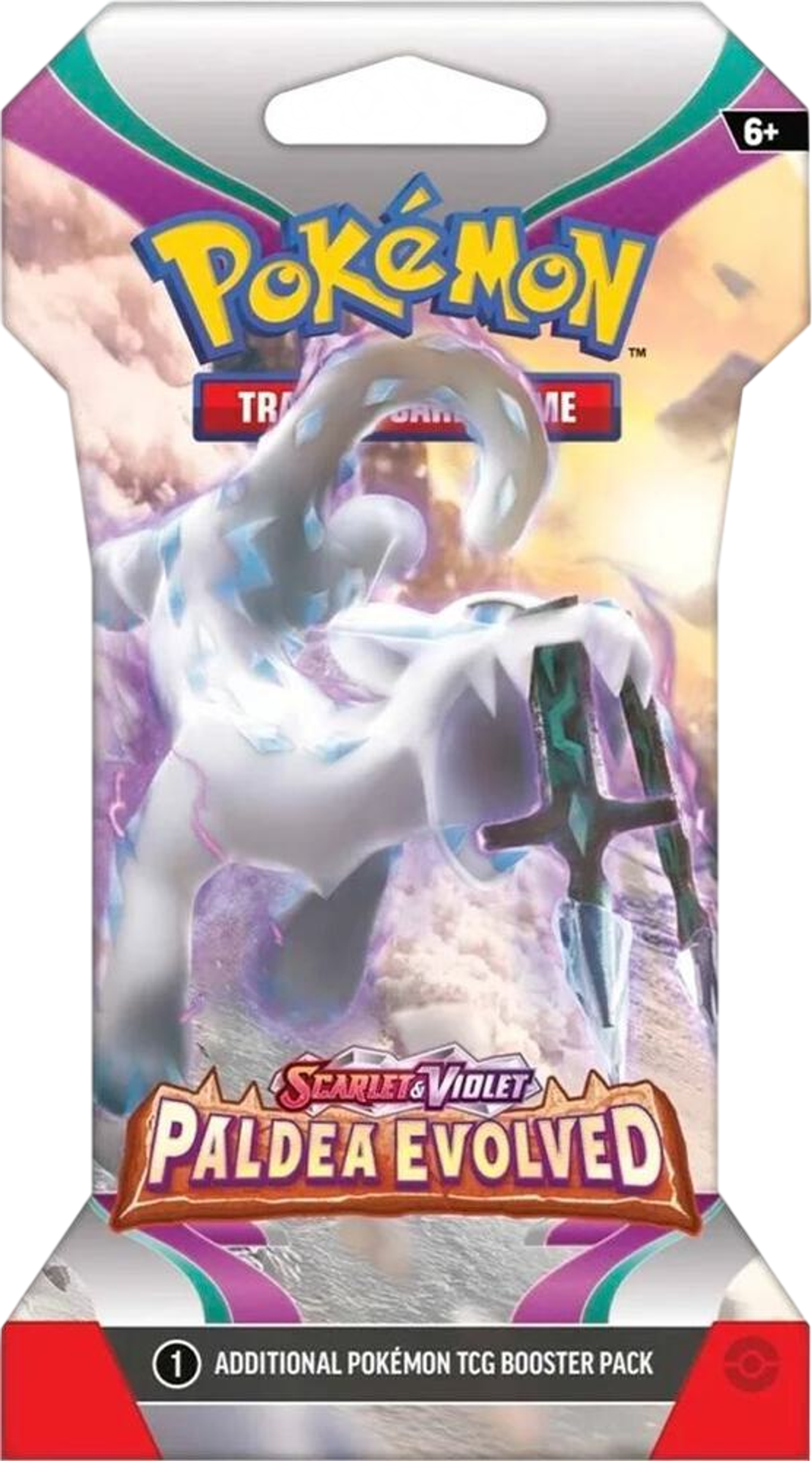 Product image for Paldea Evolved Sleeved Booster Pack