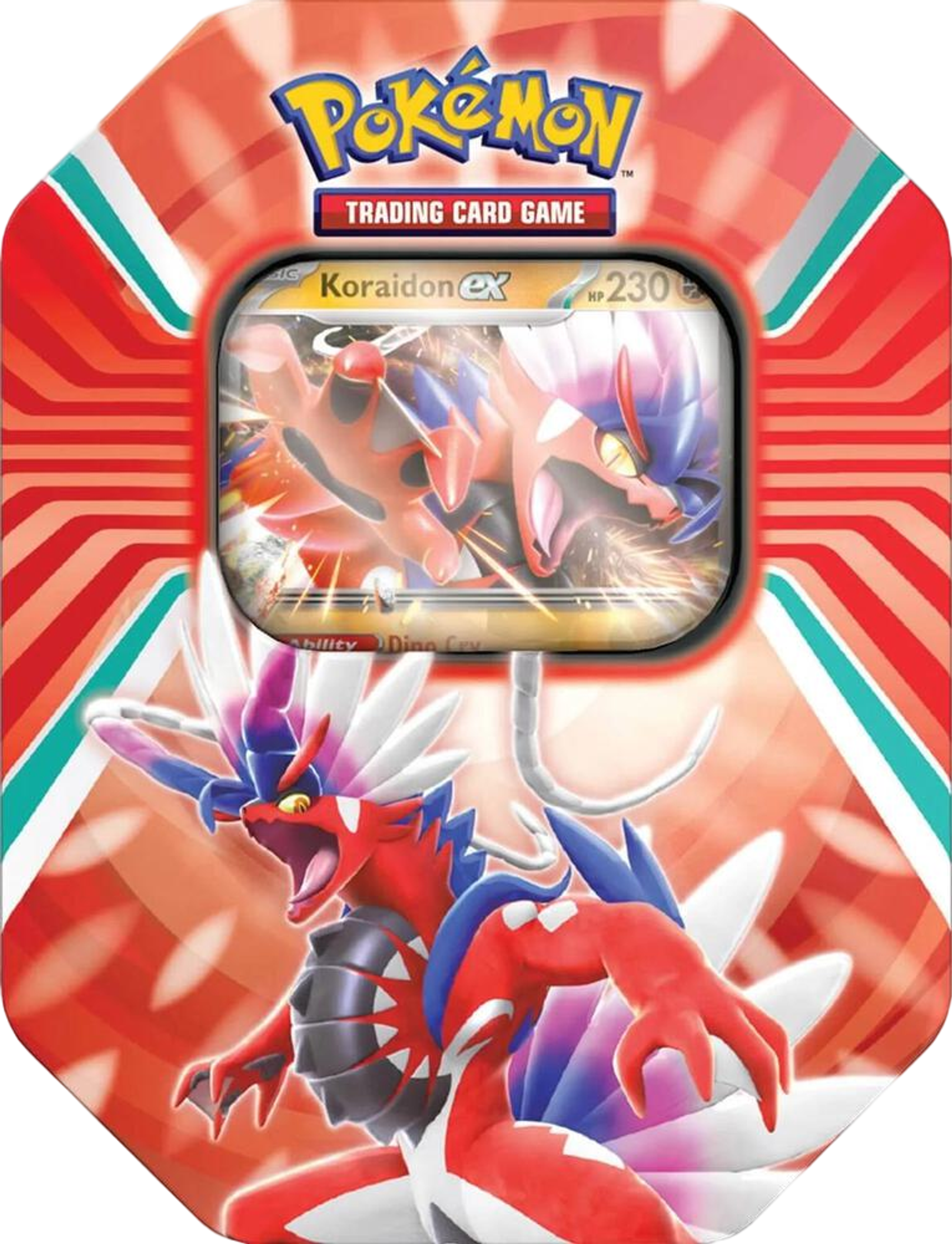 Paldea Legends Tin [Koraidon ex] from Miscellaneous Cards & Products - Pokémon