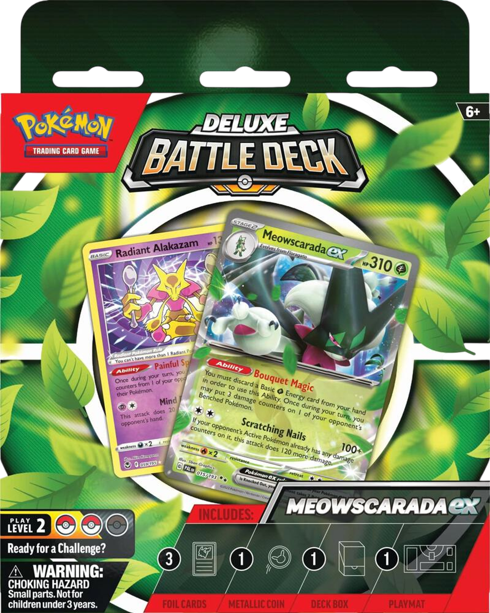 Deluxe Battle Deck [Meowscarada ex] from Miscellaneous Cards & Products - Pokémon