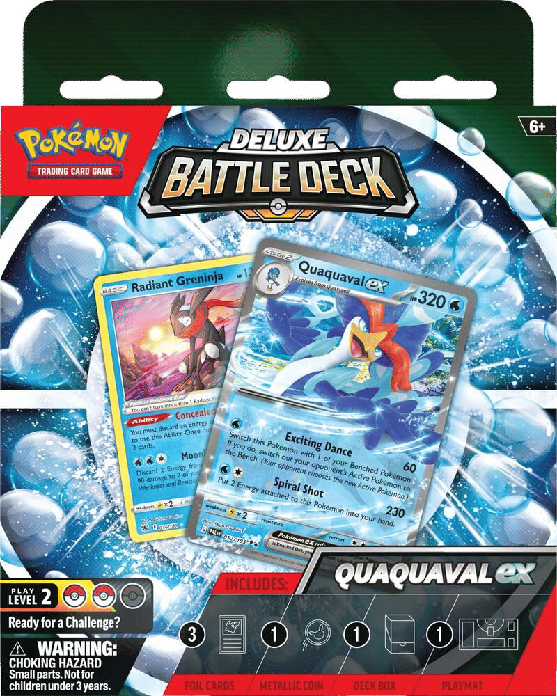 Deluxe Battle Deck [Quaquaval ex] — Miscellaneous Cards & Products — Pokemon