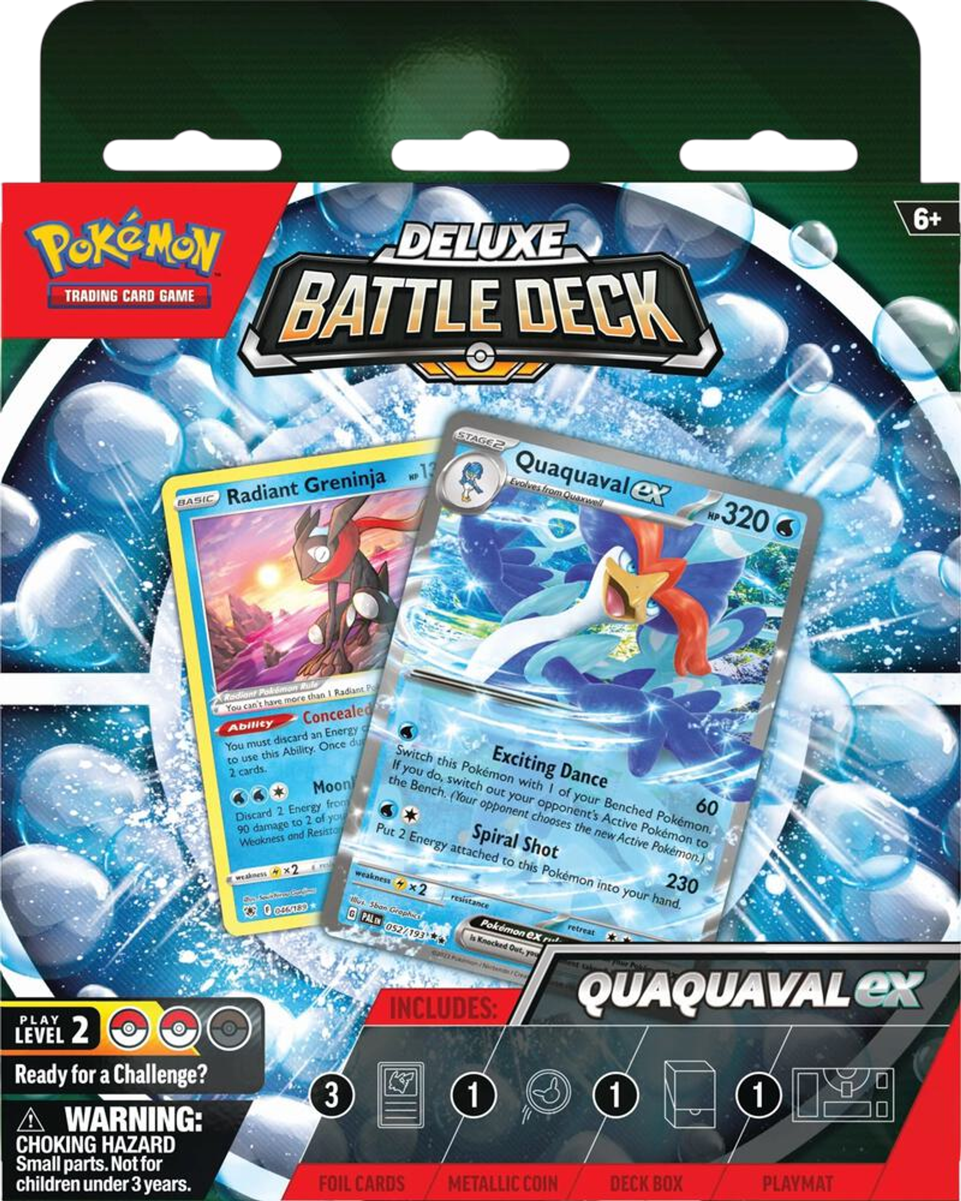 Deluxe Battle Deck [Quaquaval ex] from Miscellaneous Cards & Products - Pokémon