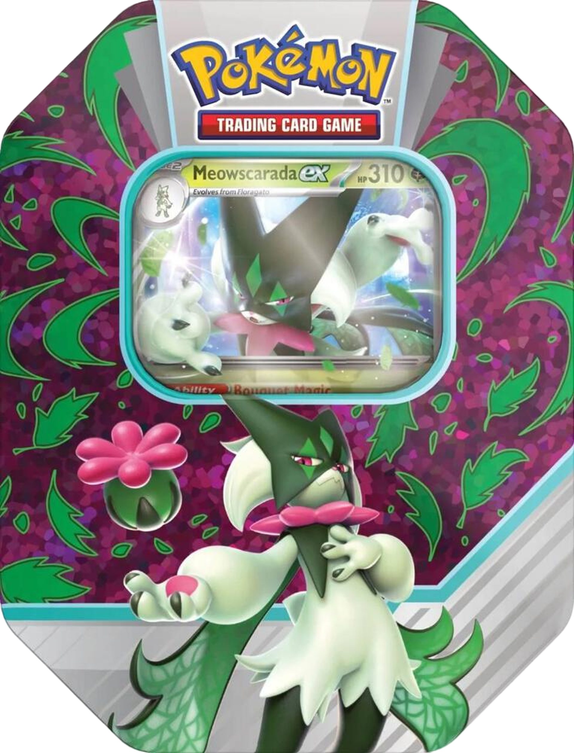 Paldea Partners Tin [Meowscarada ex] [International Edition] from Miscellaneous Cards & Products - Pokémon