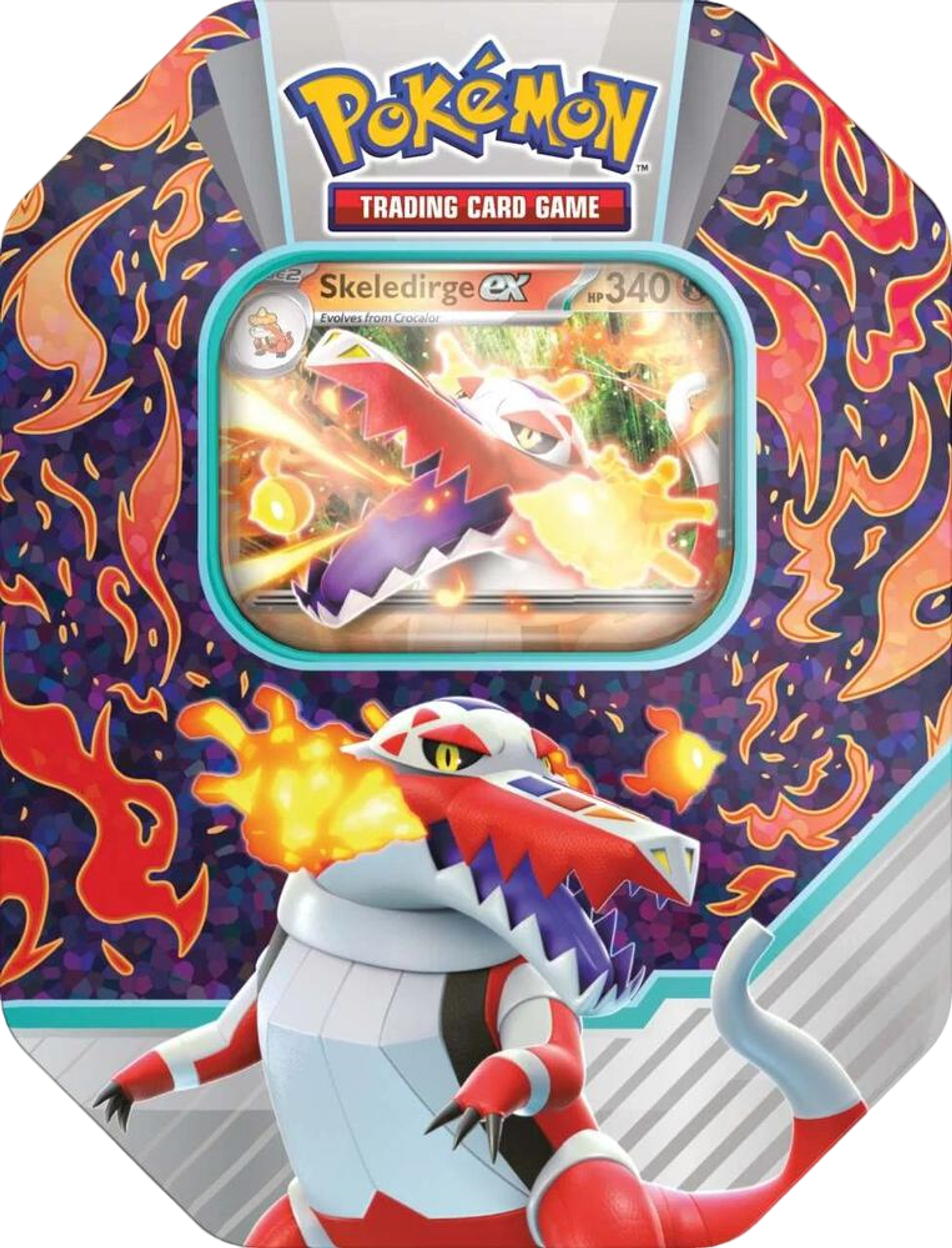 Paldea Partners Tin [Skeledirge ex] [International Edition] from Miscellaneous Cards & Products - Pokémon