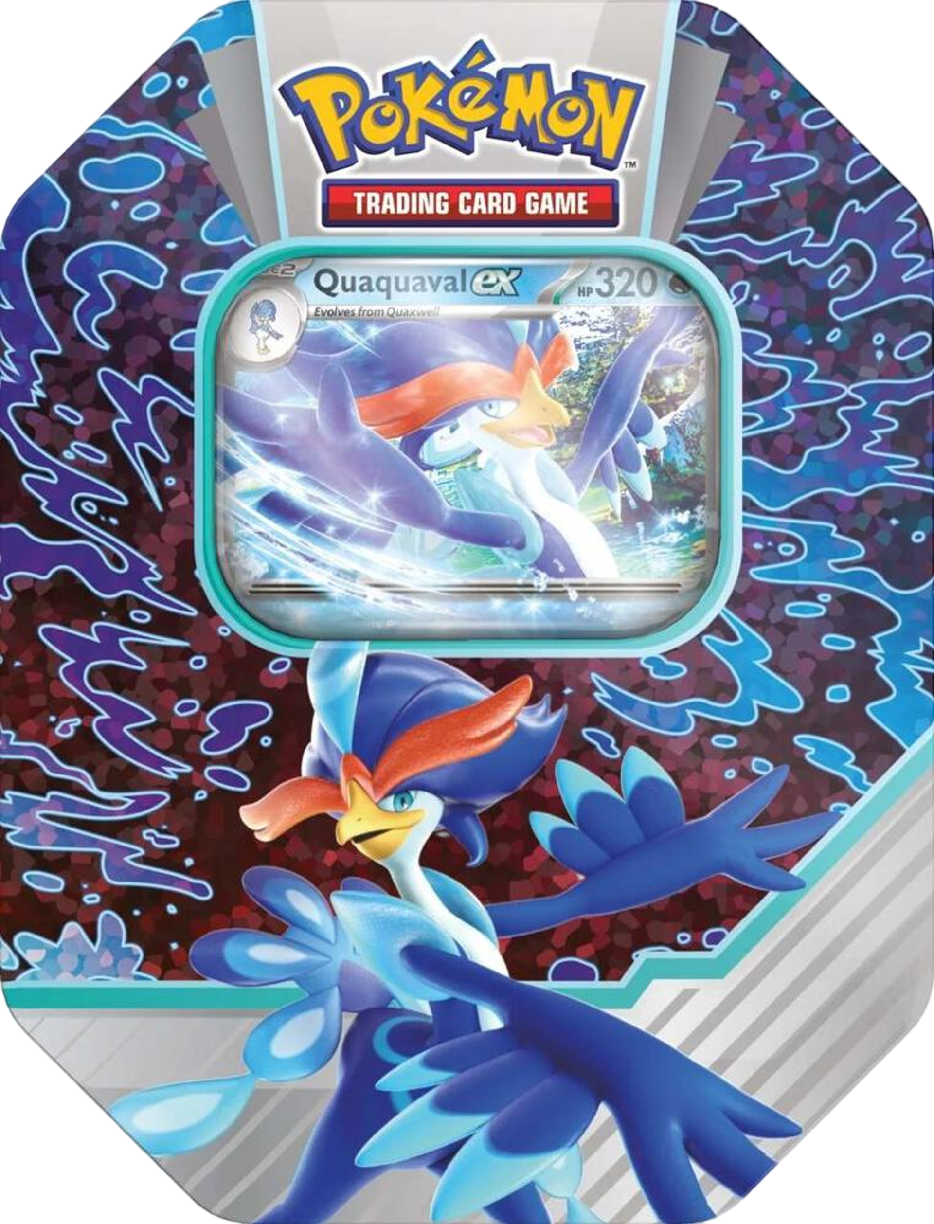 Paldea Partners Tin [Quaquaval ex] [International] from Miscellaneous Cards & Products - Pokémon