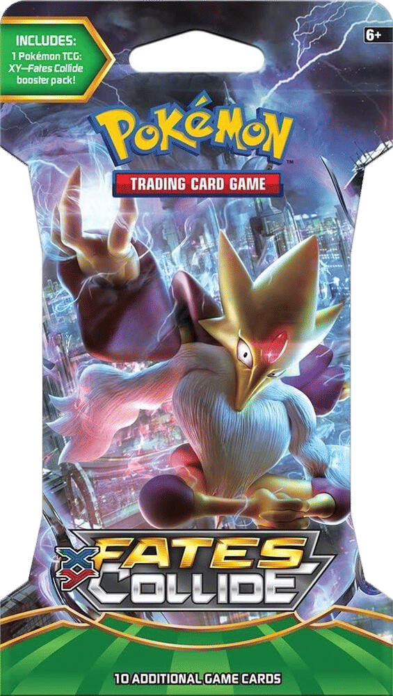 XY - Fates Collide Sleeved Booster Pack [Mega Alakazam] — XY - Fates Collide — Pokemon