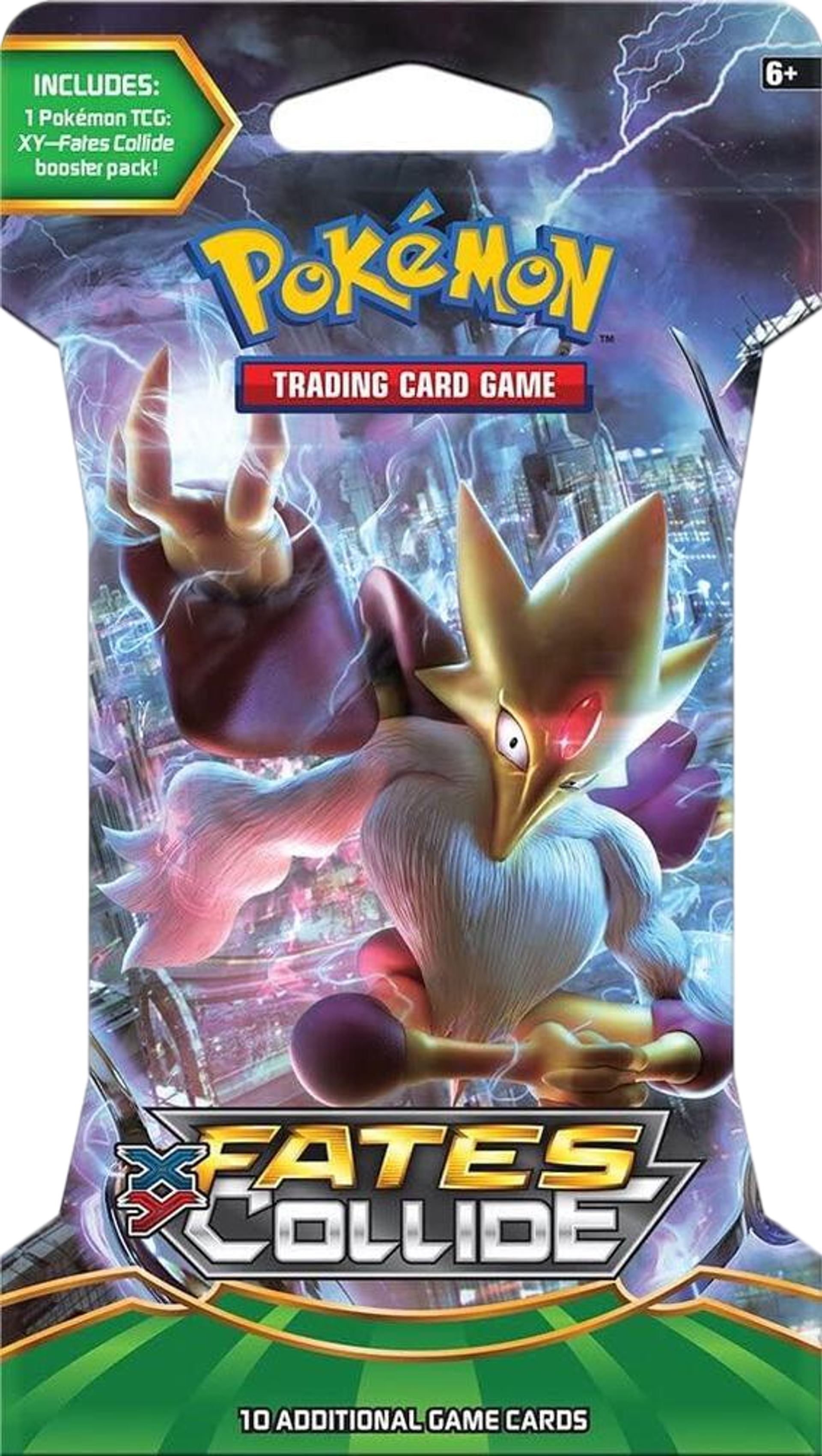 Product image for XY - Fates Collide Sleeved Booster Pack [Mega Alakazam]
