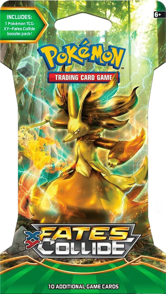 XY - Fates Collide Sleeved Booster Pack [Delphox BREAK] — XY - Fates Collide — Pokemon