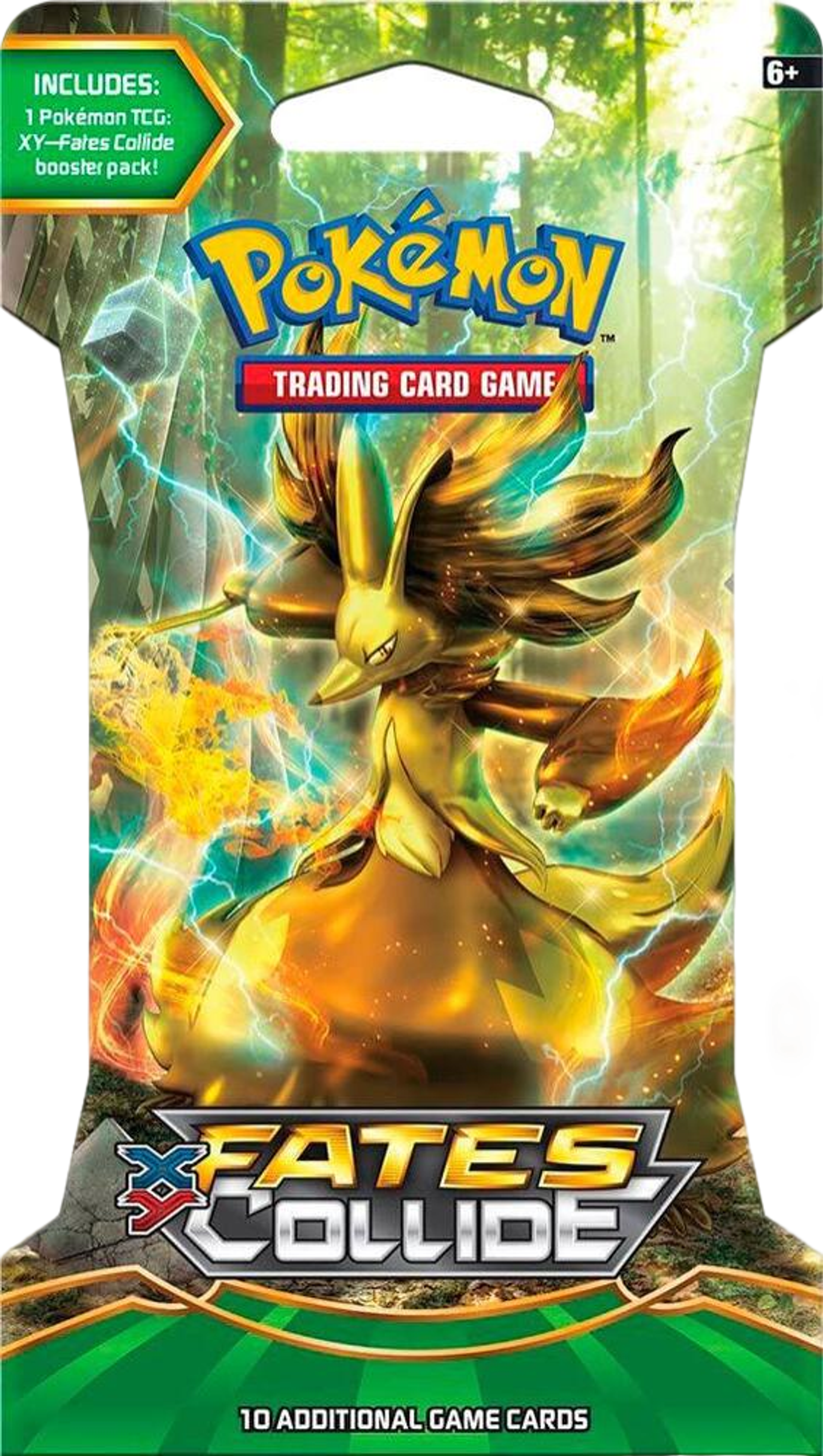 Product image for XY - Fates Collide Sleeved Booster Pack [Delphox BREAK]