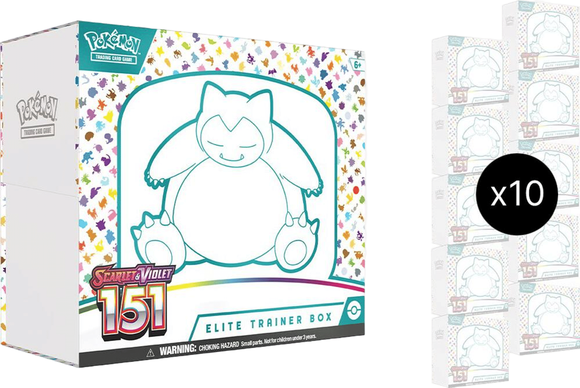 Product image for Case de 10 Coffret Dresseur d'Élite de 151