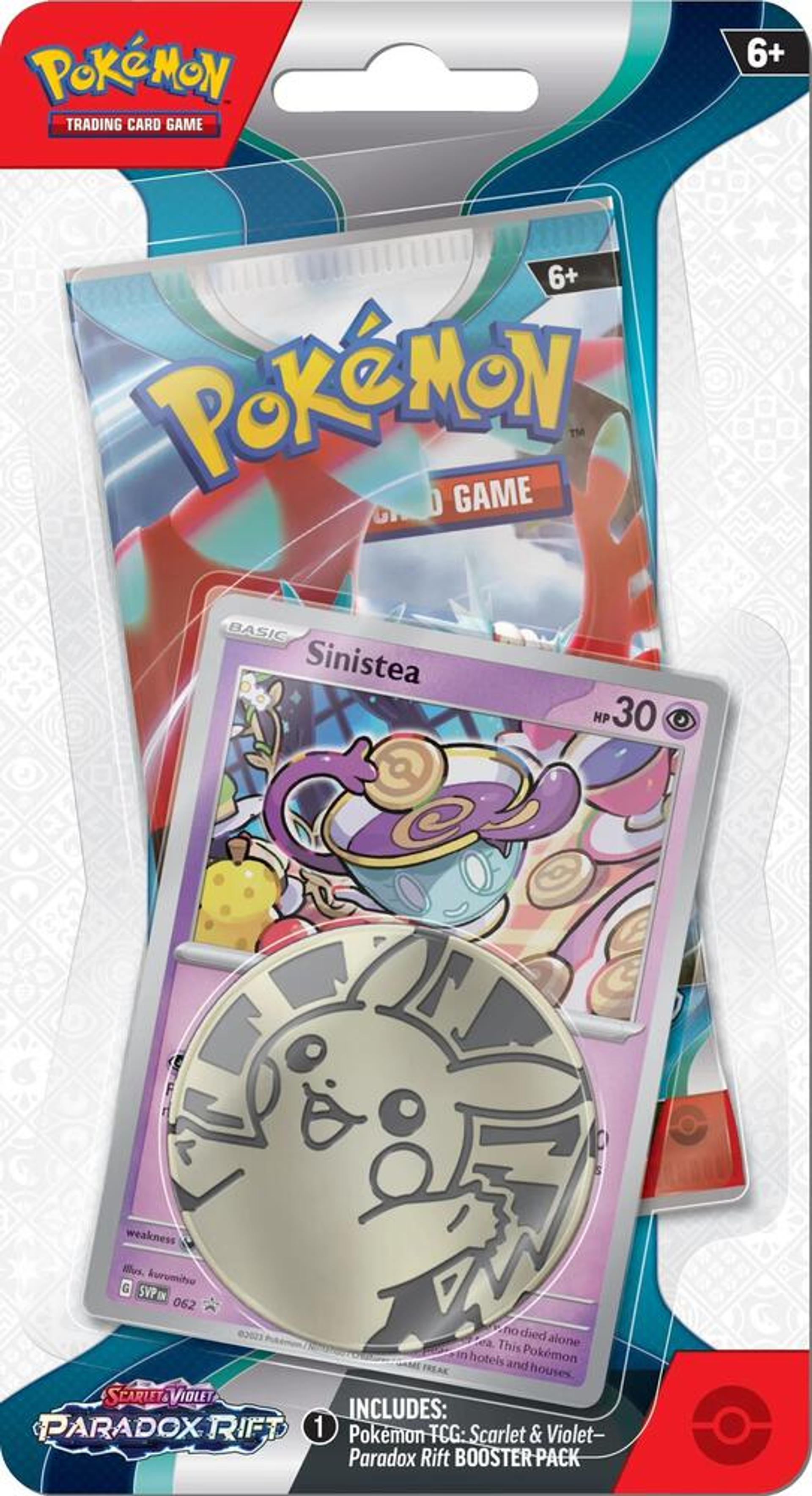 Blister 1-Pack de Faille Paradoxe: Théffroi — SV04: Paradox Rift — Pokemon