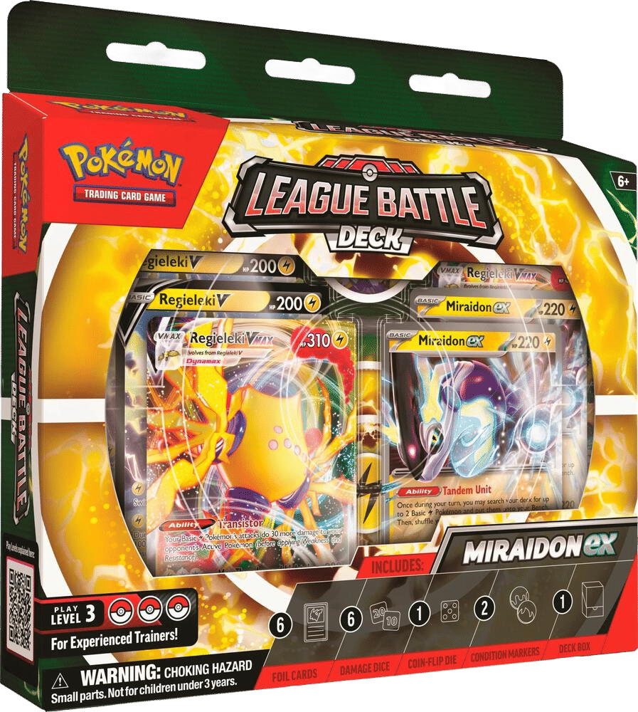 League Battle Deck [Miraidon ex] — Miscellaneous Cards & Products — Pokemon