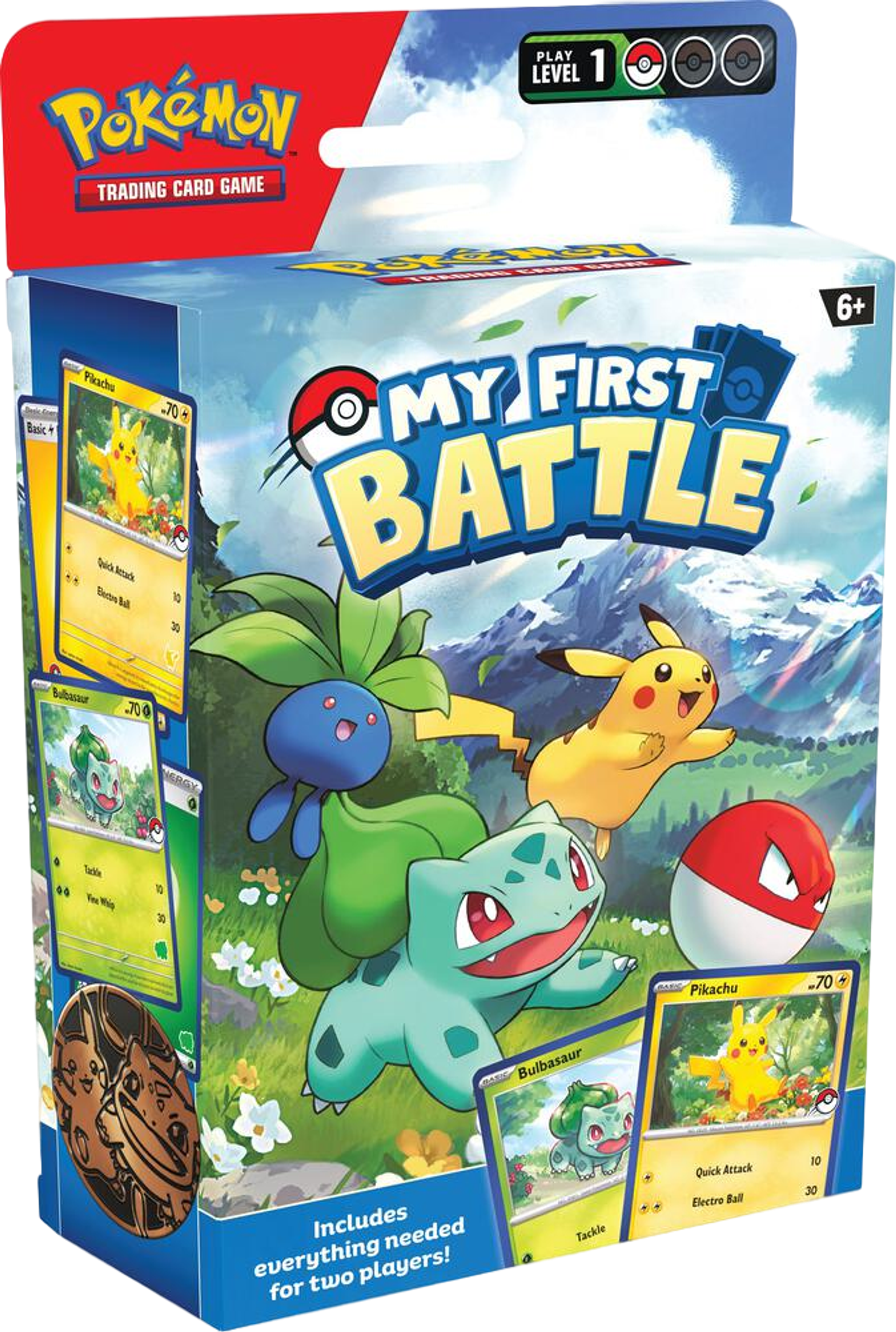 Product image for My First Battle [Pikachu & Bulbasaur]