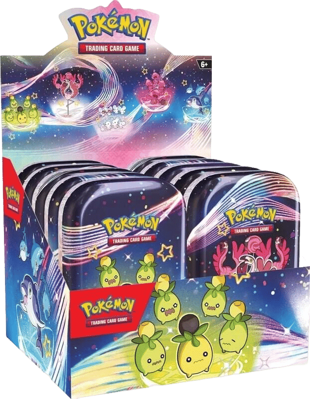 Paldean Fates Mini Tin Display — SV: Paldean Fates — Pokemon