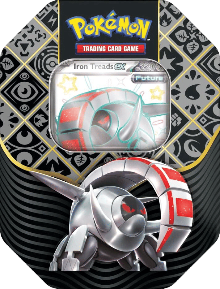 Paldean Fates International Tin [Iron Treads ex] — SV: Paldean Fates — Pokemon