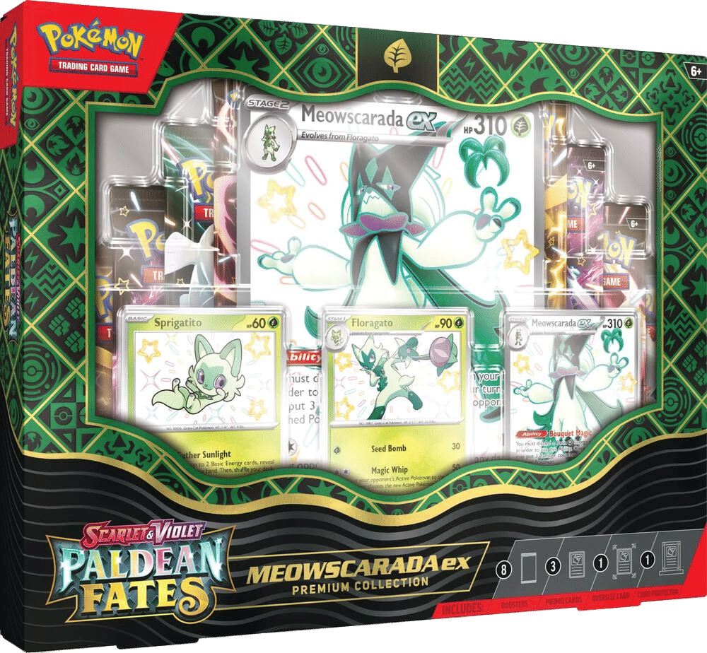 Paldean Fates Premium Collection [Meowscarada ex] — SV: Paldean Fates — Pokemon